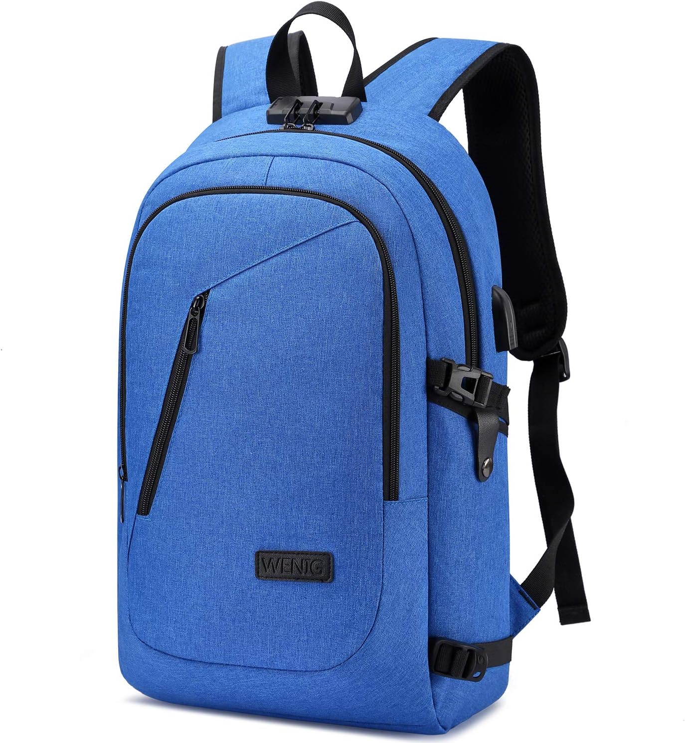Durable Laptop Backpack with USB Charging Port and Anti-Theft Features