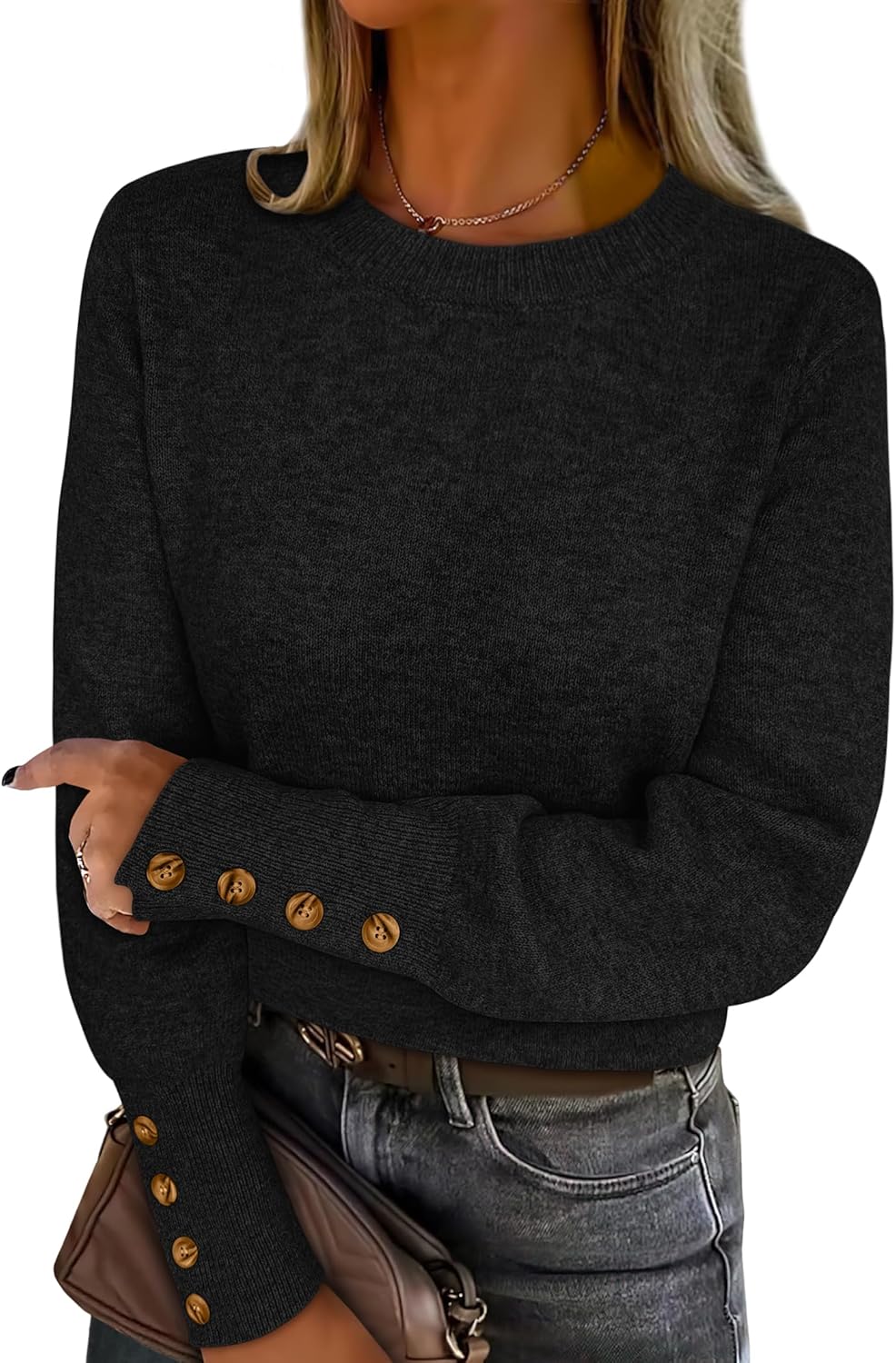 Stylish Loose Fit Wool Blend Sweater for Women in 2025 Fashion