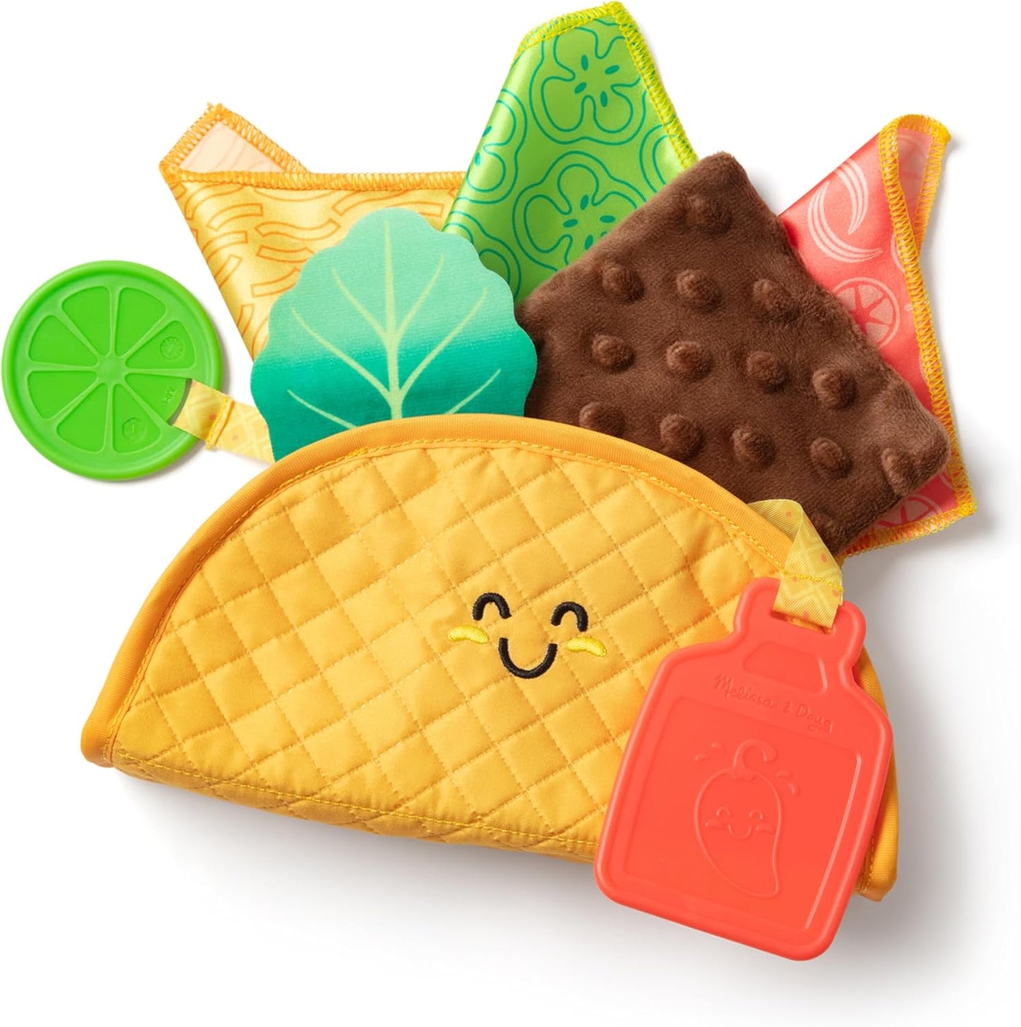 Melissa & Doug Soft Taco Baby Toy - Sensory Fun!