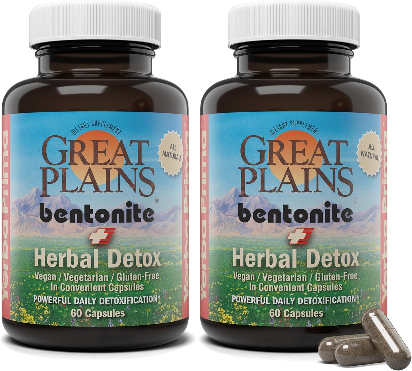Bentonite Clay Plus Herbal Detox for Powerful Daily Detox