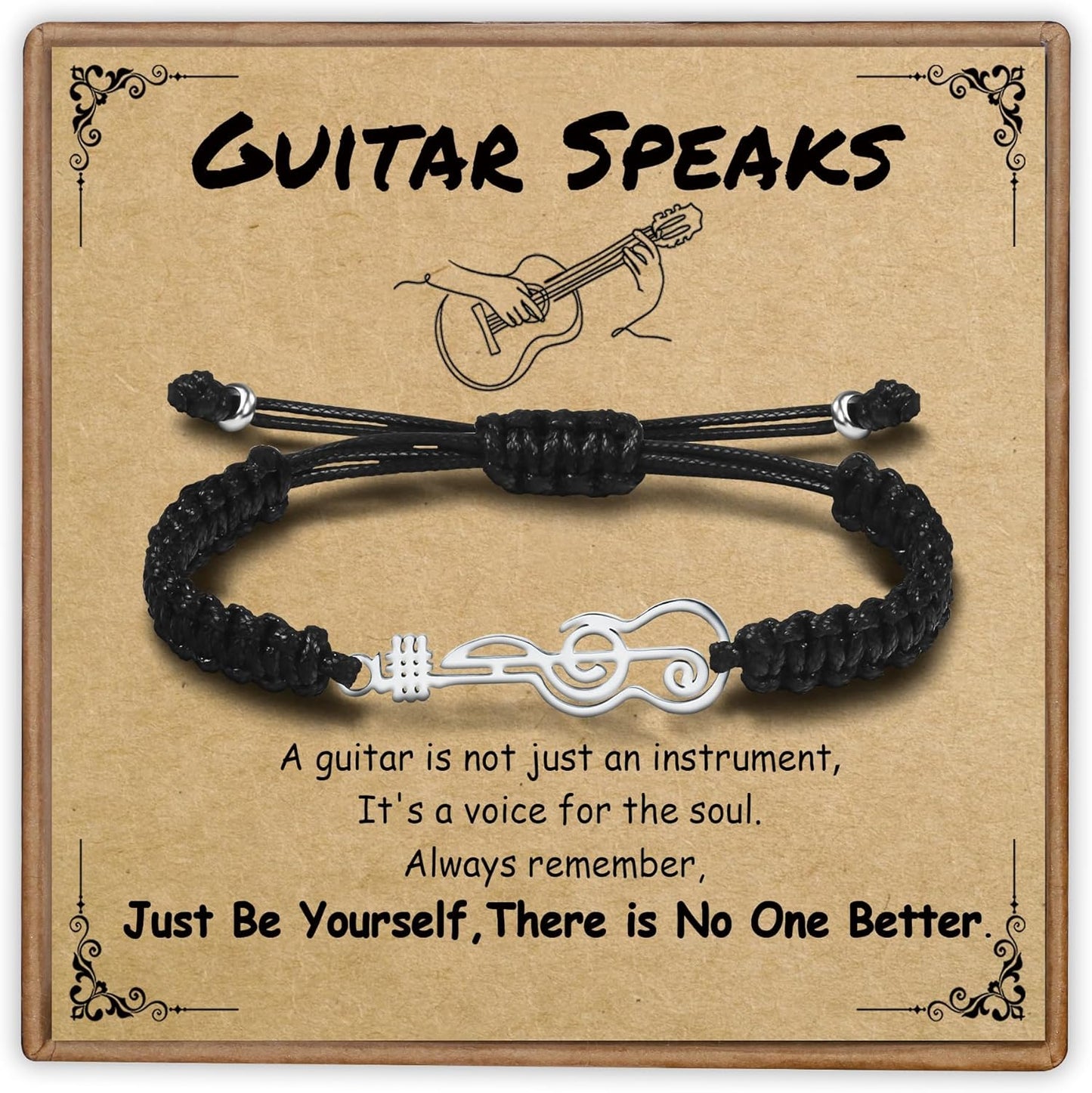 Musical Guitar Note Bracelet - Perfect Music Gift