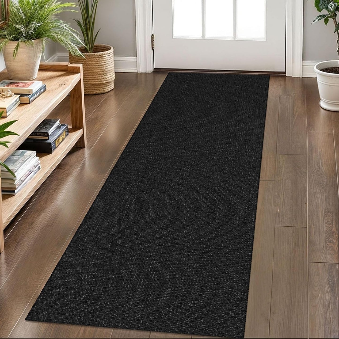 KOZYFLY 2x6 ft Washable Non Slip Runner Rug for Hallways