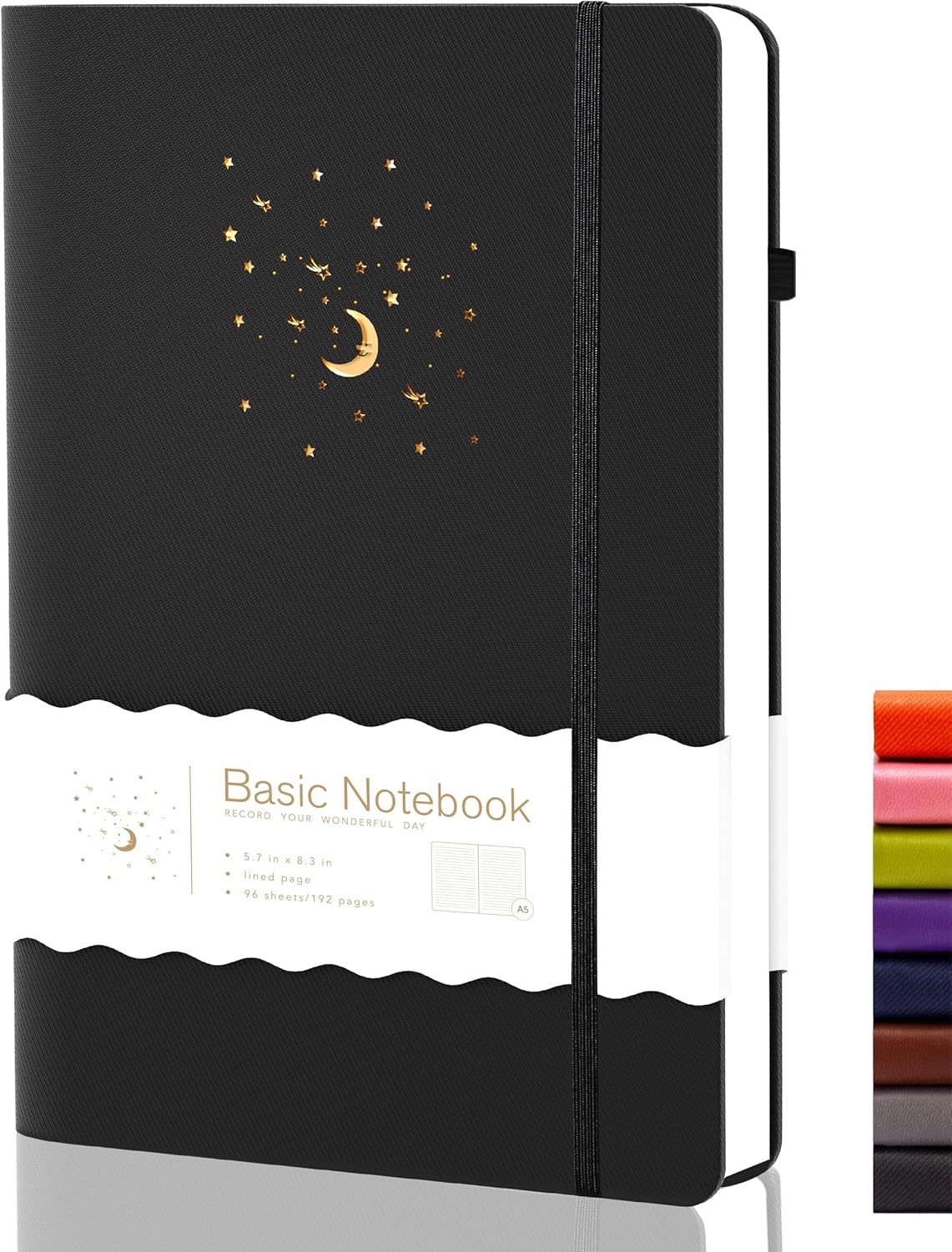 CAGIE 196-Page Hardcover Journal - Perfect for Note-Taking & Gifting