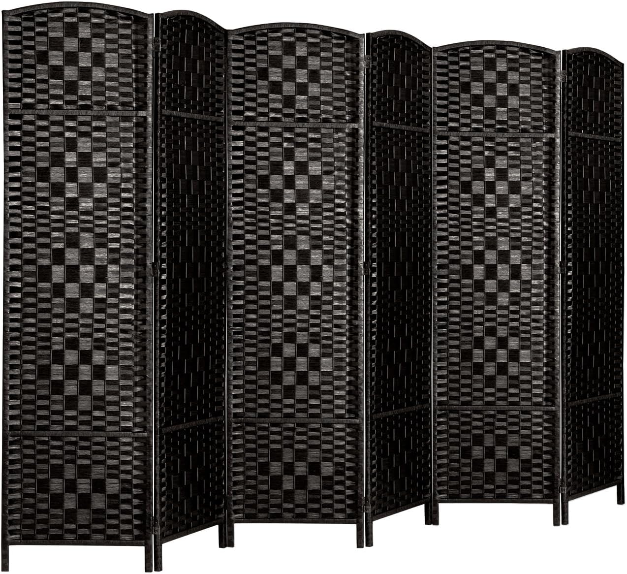 6 ft Tall Room Divider for Privacy by Rose Home Fashion