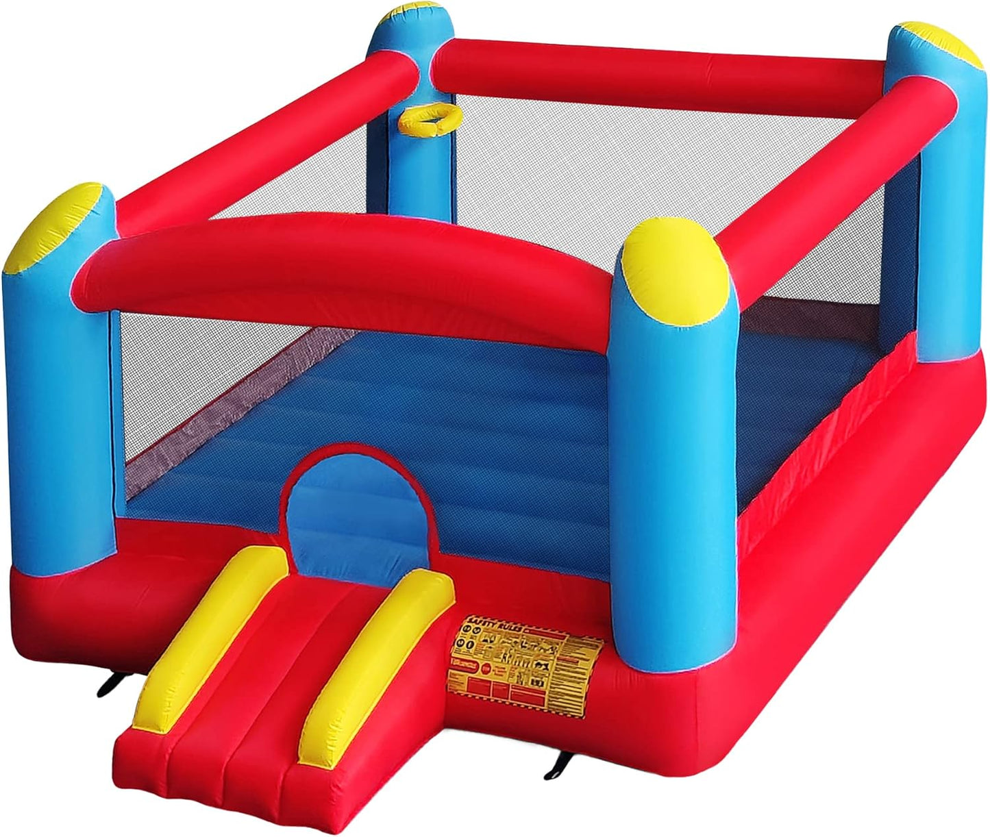 Funormous Enormous Giant Bounce House for Kids with Hoops