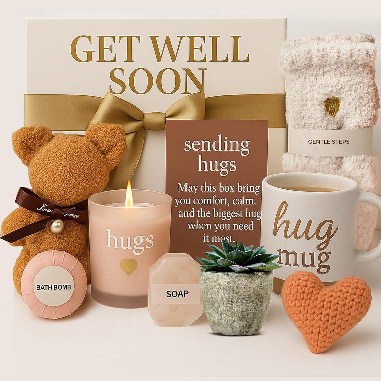 Get Well Soon Gift Baskets for Women - Thoughtful Care Package