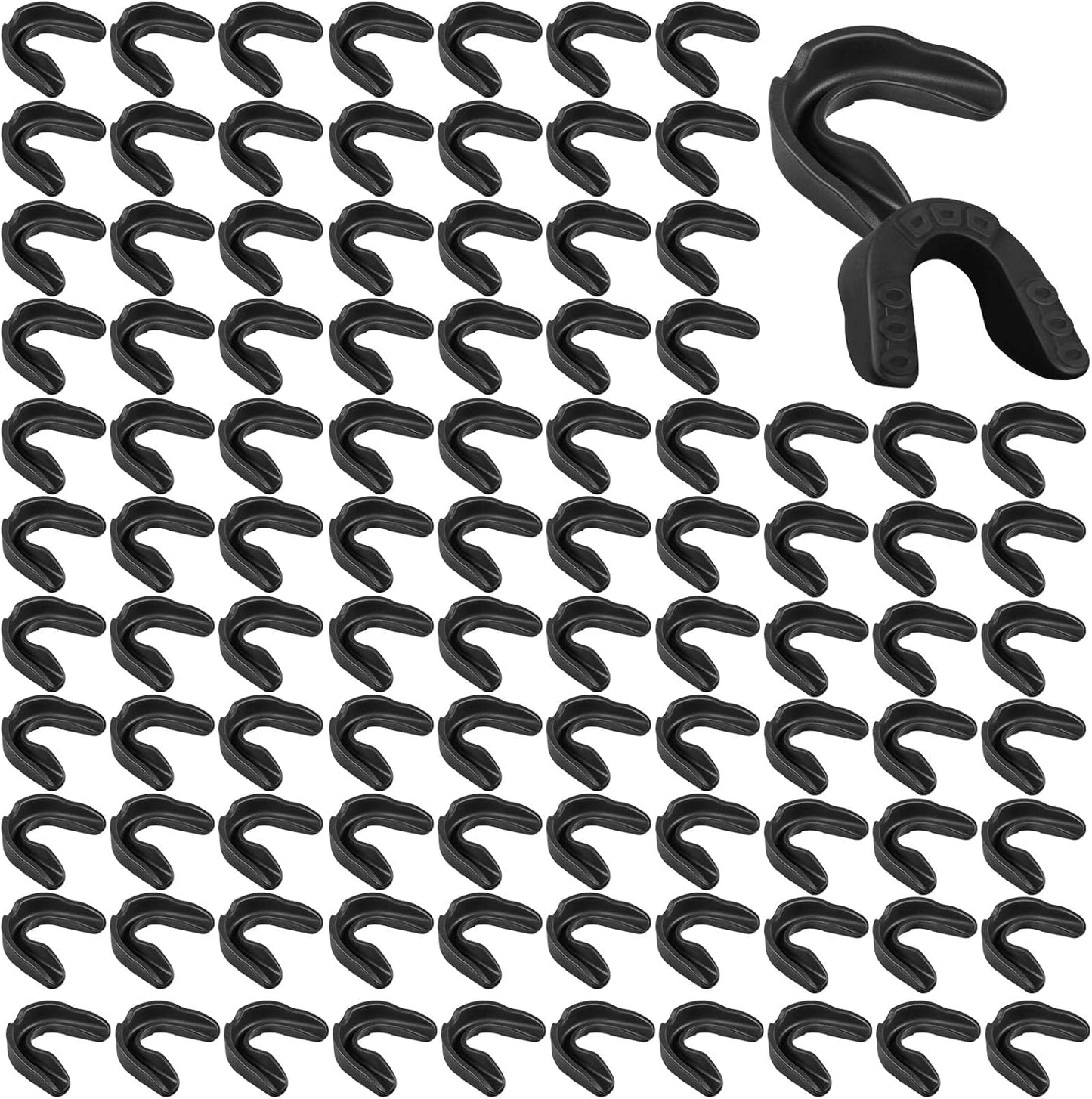Kathfly 100 Pcs Youth Mouth Guard for Sports Protection