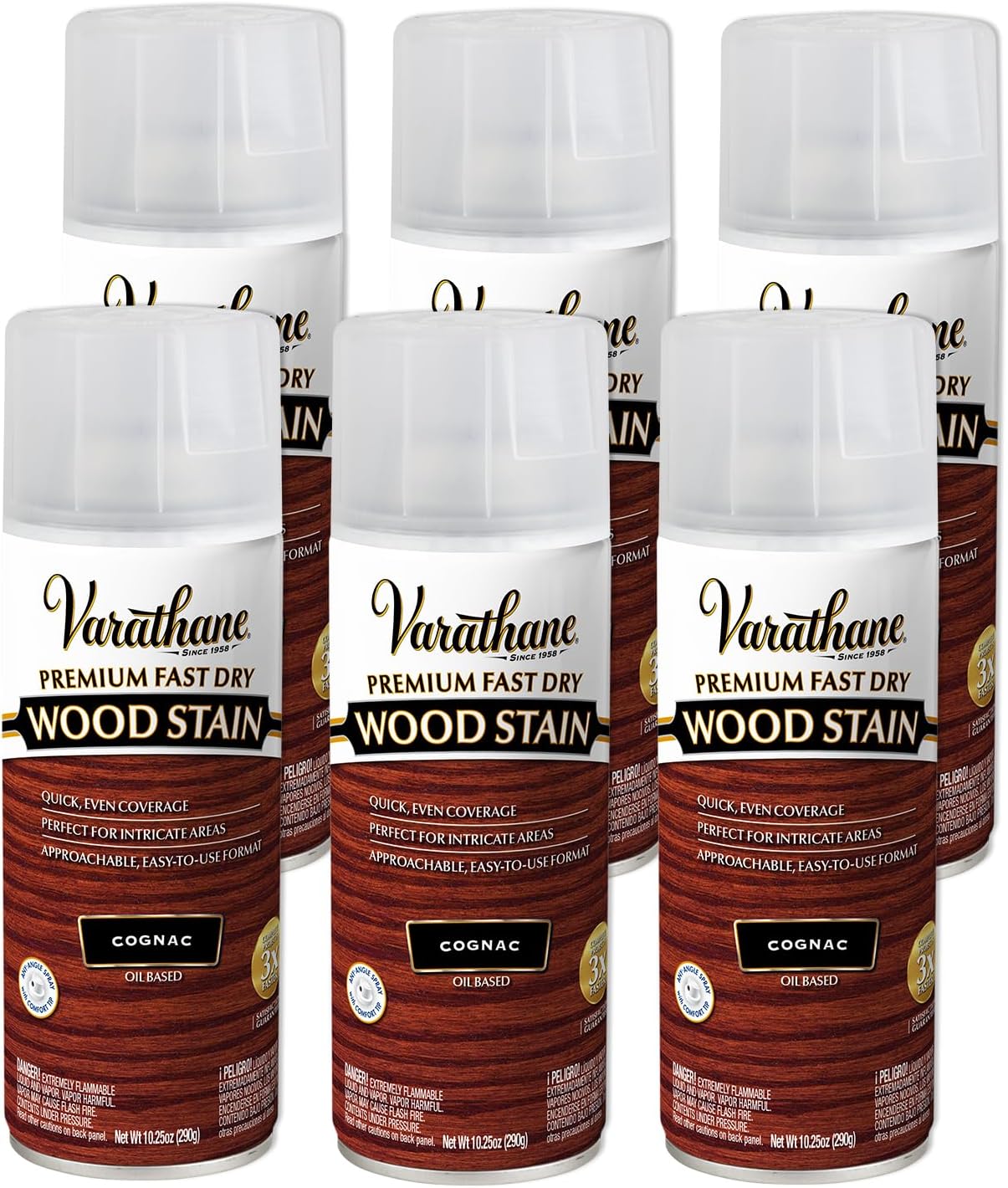 Varathane Premium Fast Dry Wood Stain Spray for Quick Coverage