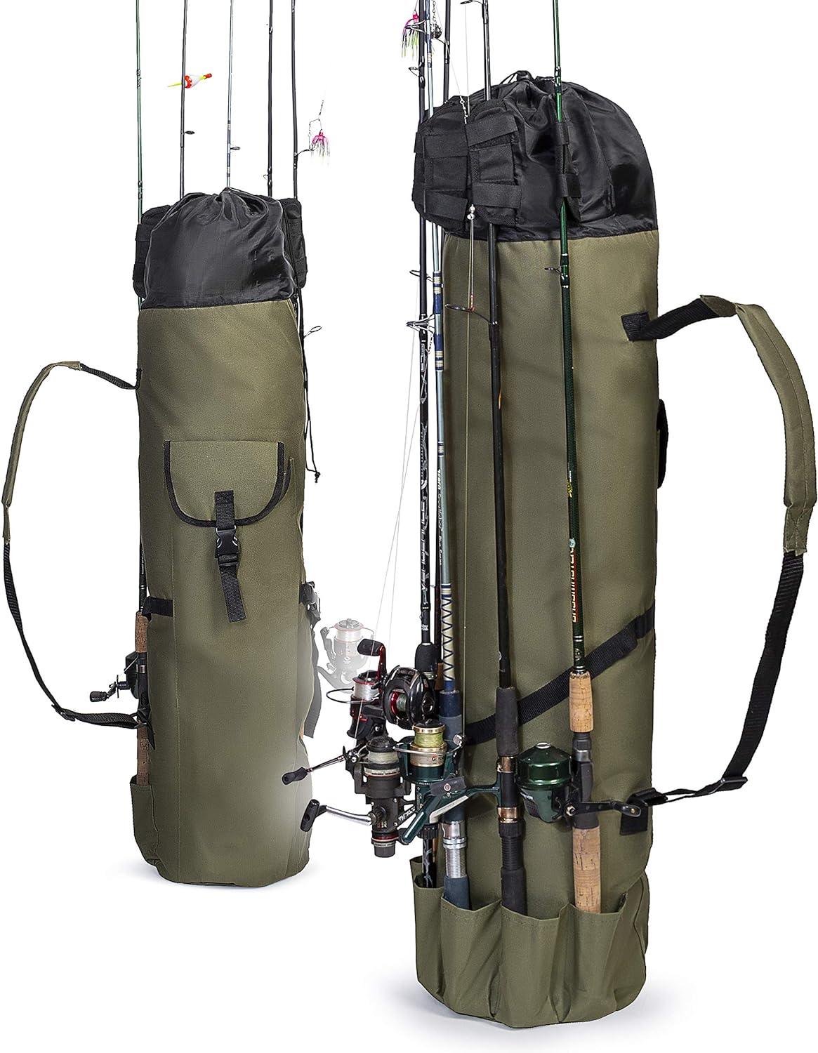 Portable Fishing Rod Organizer Bag | Professional Reel & Tackle Storage
