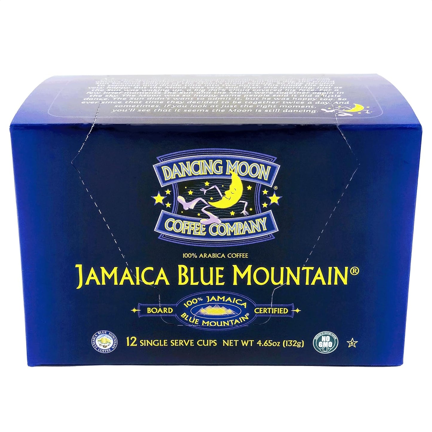 Dancing Moon 100% Pure Jamaica Blue Mountain Coffee Pods - 2 Pack