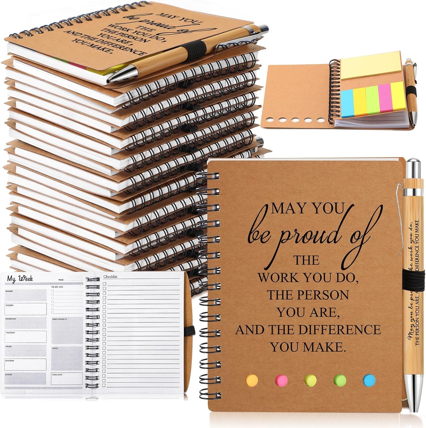 30 Sets Inspirational Medical Assistant Week Notebooks Bulk Gifts
