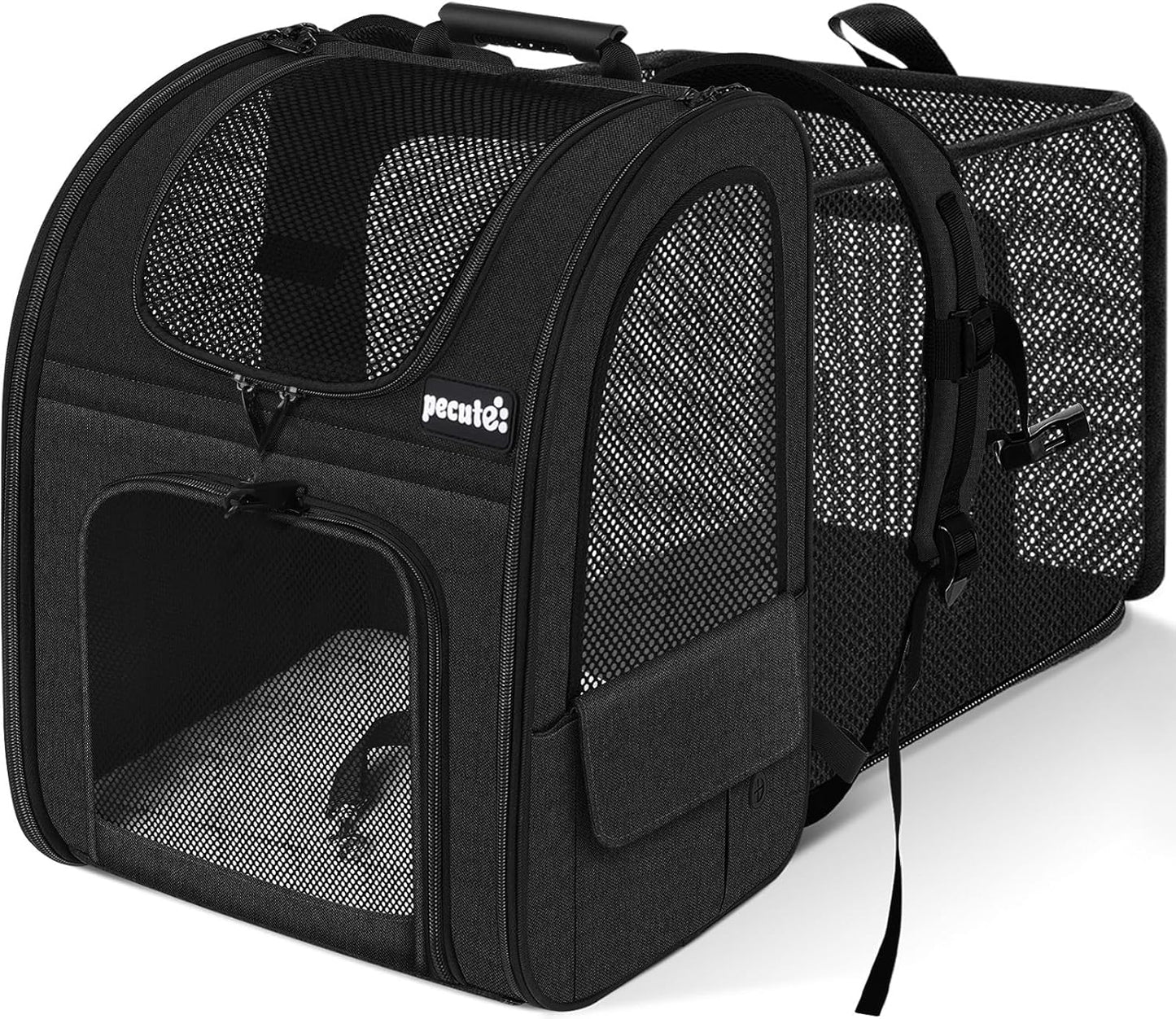 Expandable Cat Carrier Backpack for Travel and Outdoor Adventures