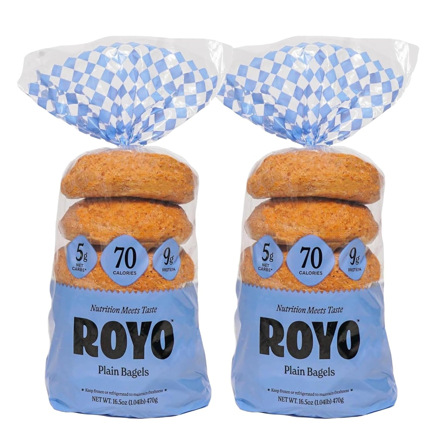 ROYO BREAD CO. Low Carb Artisan Bread and Bagels, 30-80 Calories