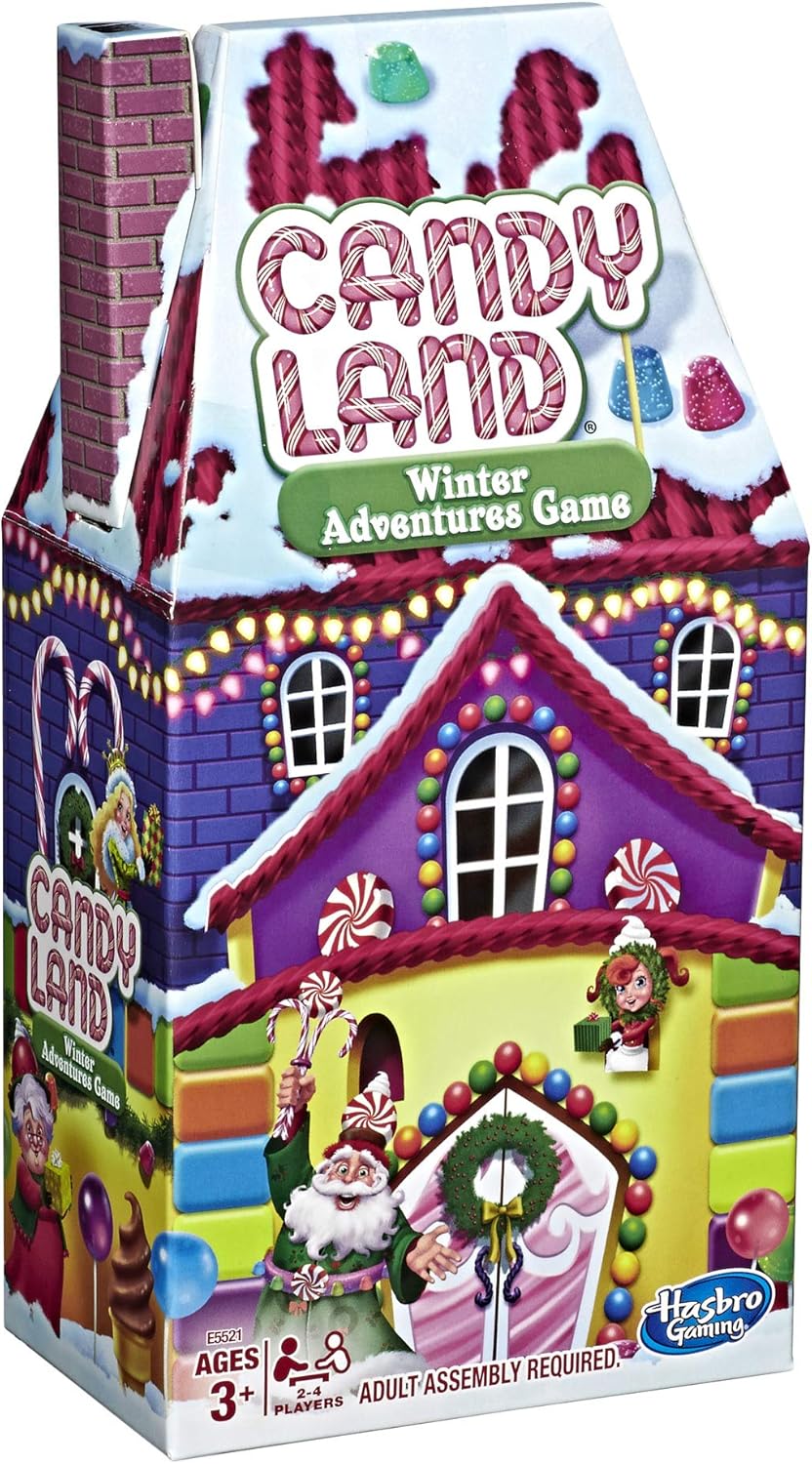 Winter Adventures Candy Land Game for Kids 3+