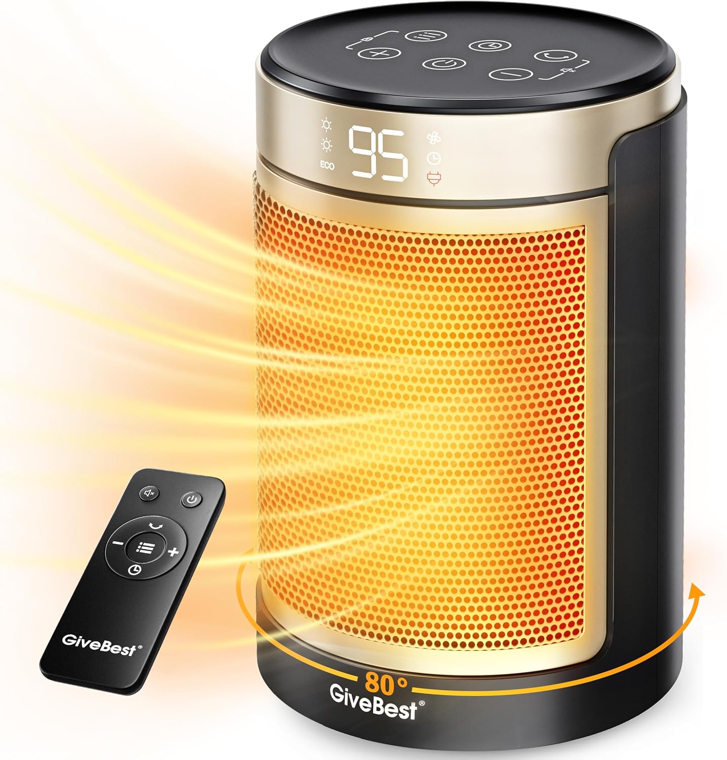1500W Portable Space Heater: Fast, Safe, Versatile