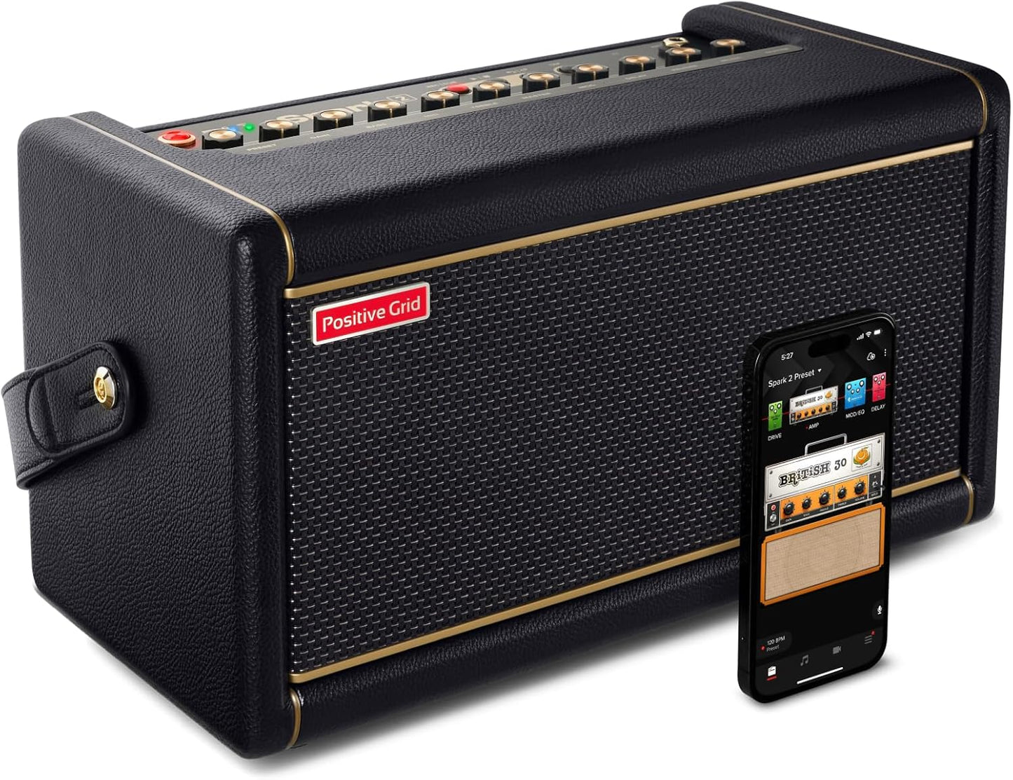 Smart Guitar Amp with Bluetooth & Built-in Looper