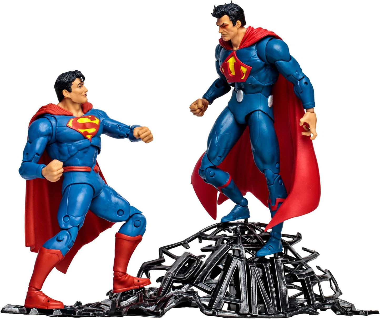 DC Multiverse Superman vs Earth-3 2pk Figure
