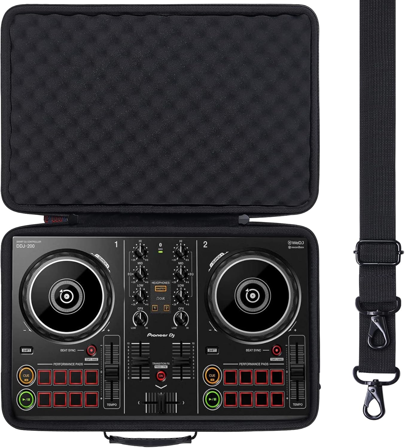 Pioneer PRO DJ (DDJ-200) Hard Travel Case for DJs by khanka