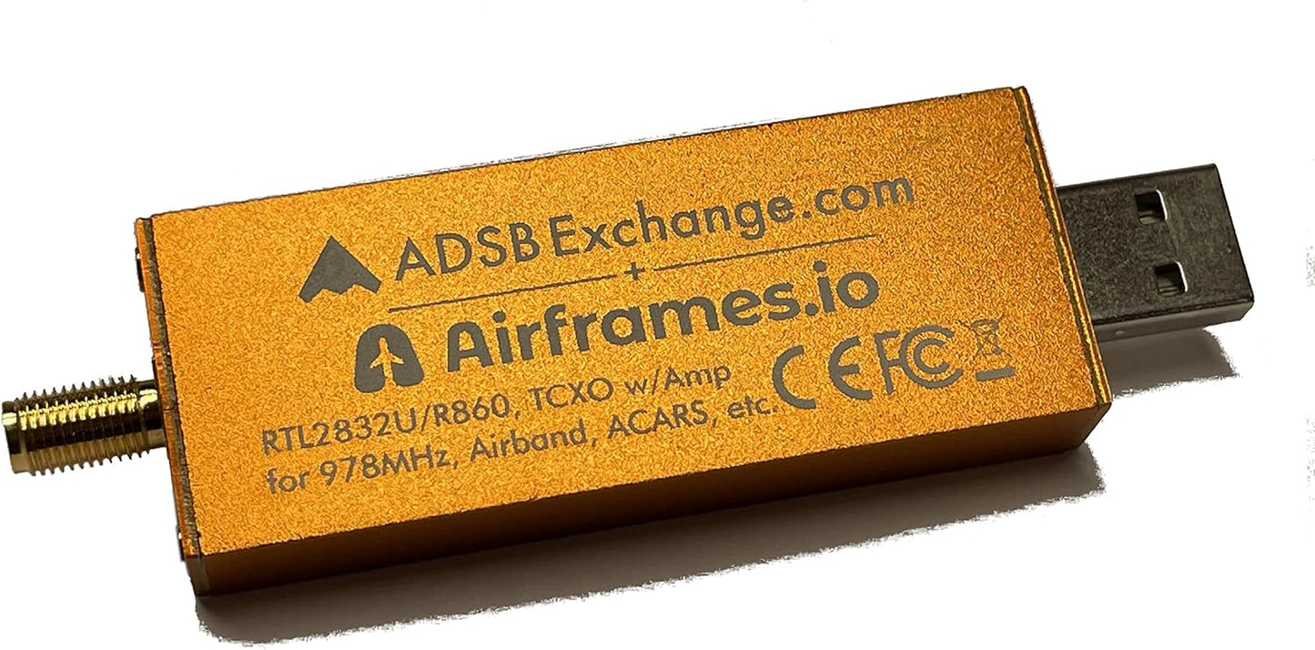 Orange R860 RTL2832U SDR with 0.5 PPM TCXO for Enhanced Reception
