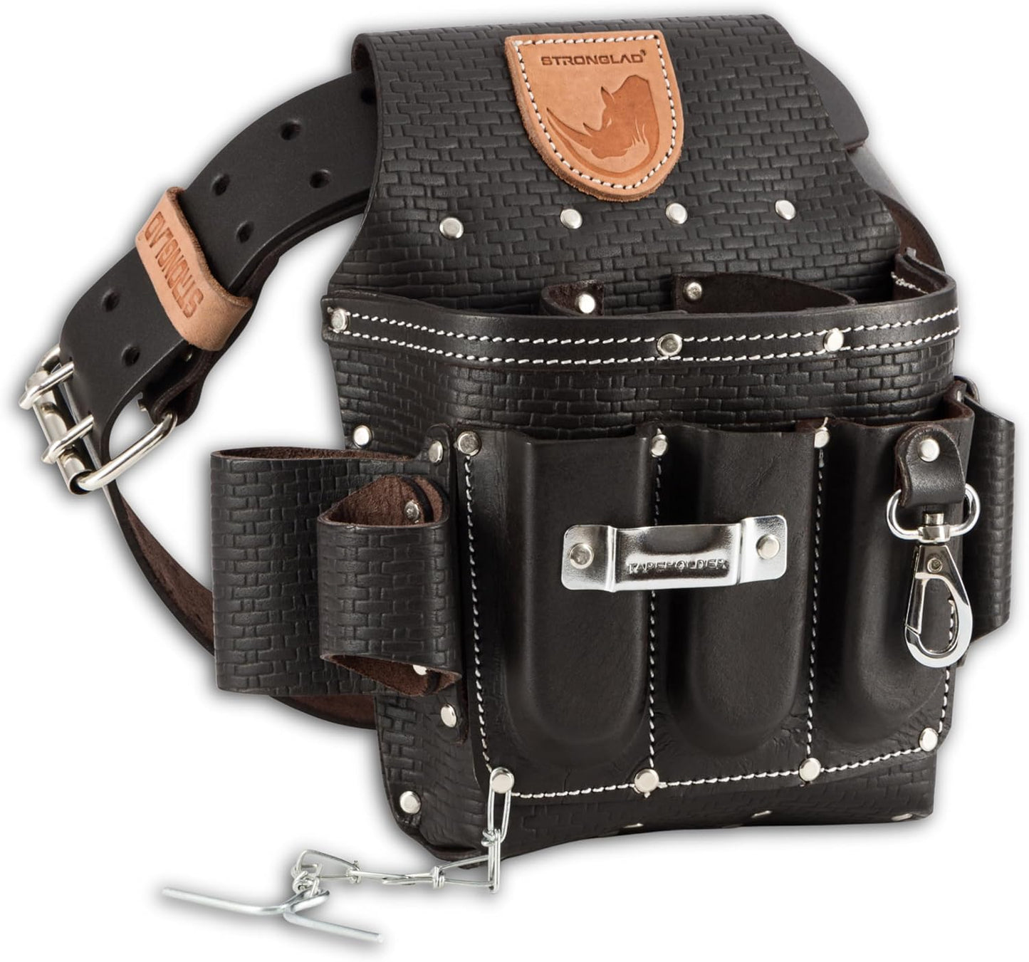 Heavy-Duty Electricians Tool Belt with 13-Pocket Design