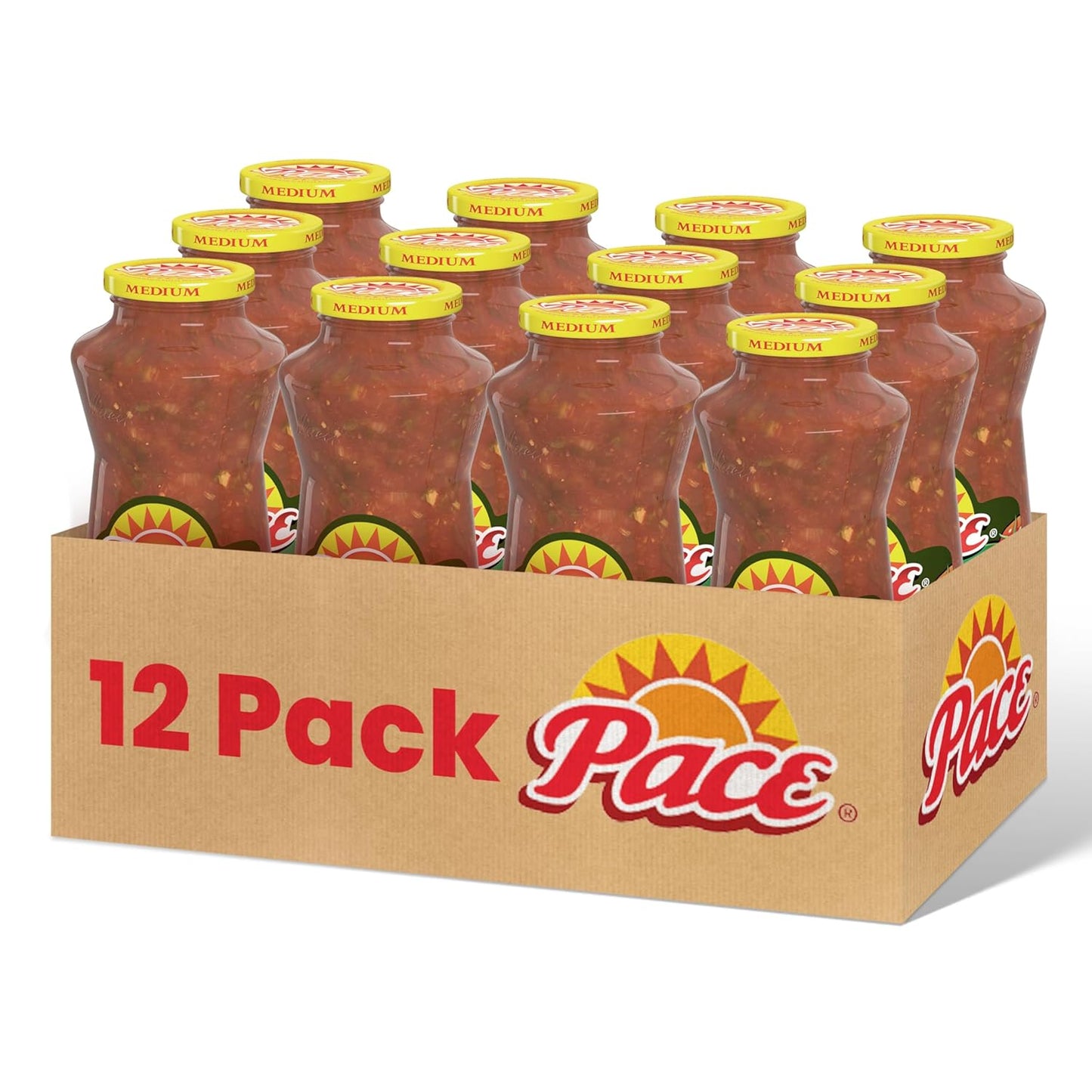Pace Chunky Medium Salsa 24 oz Jars for Flavorful Meals