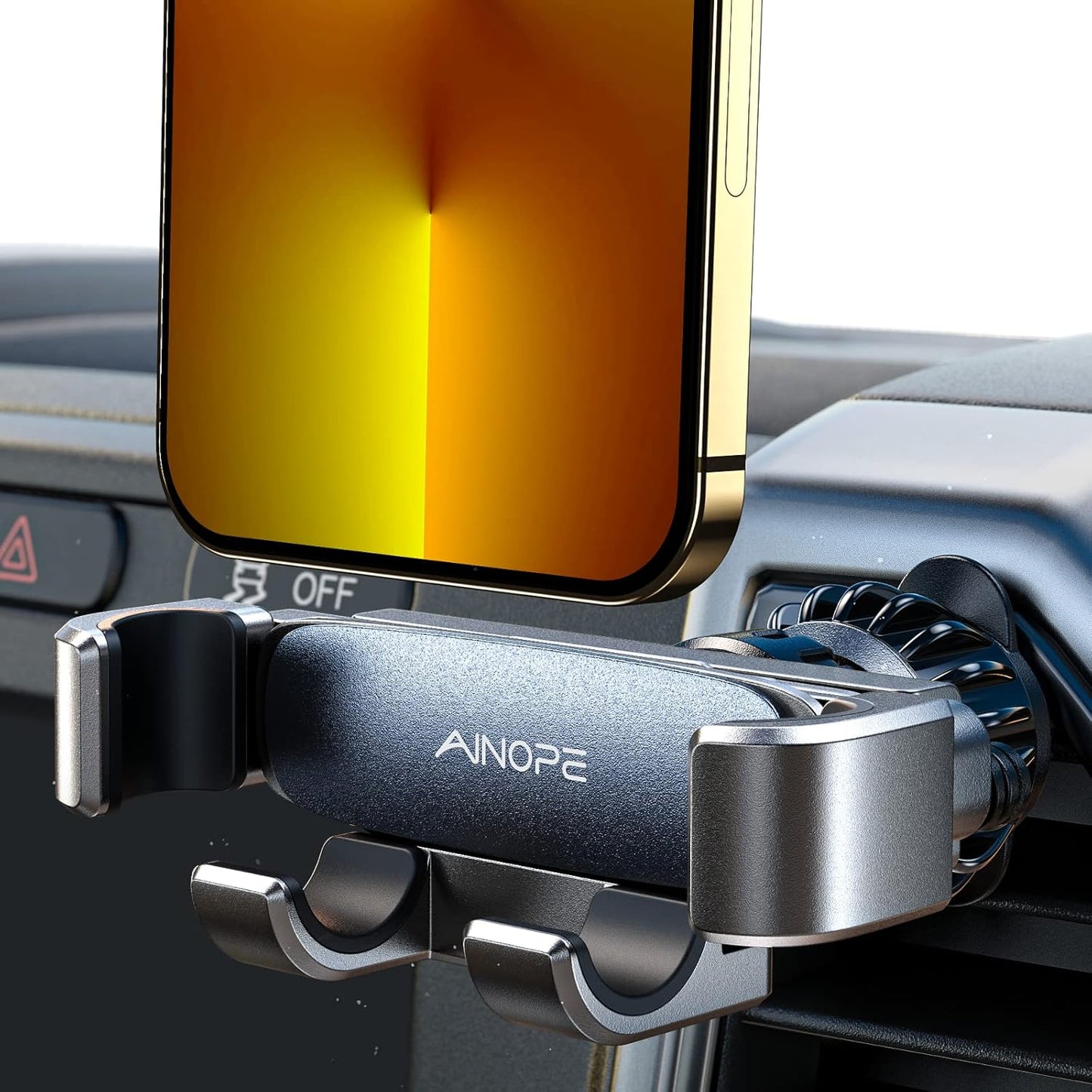 AINOPE Air Vent Phone Mount: Thick Cases Friendly