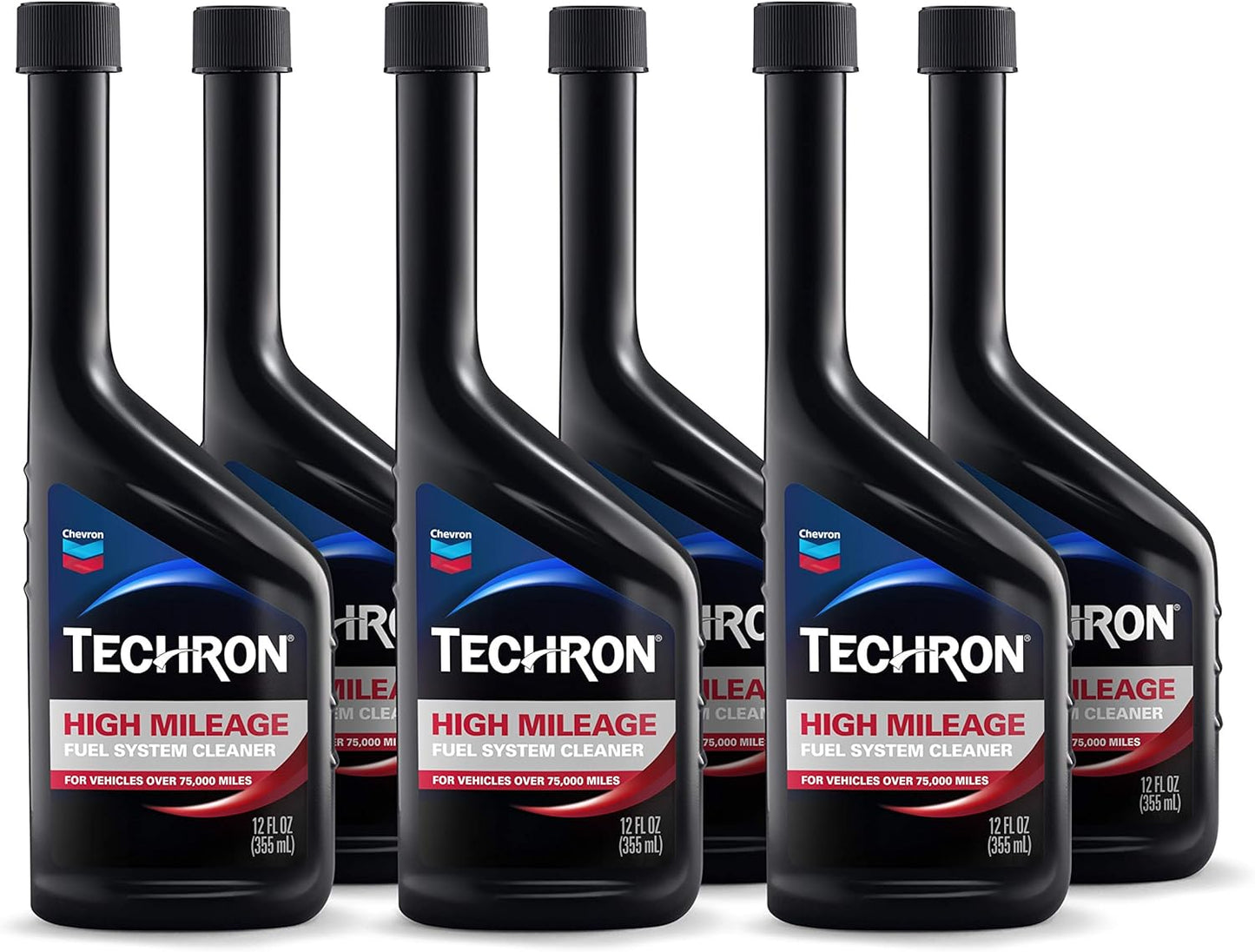 Chevron Techron High Mileage Fuel System Cleaner, 12 oz Pack