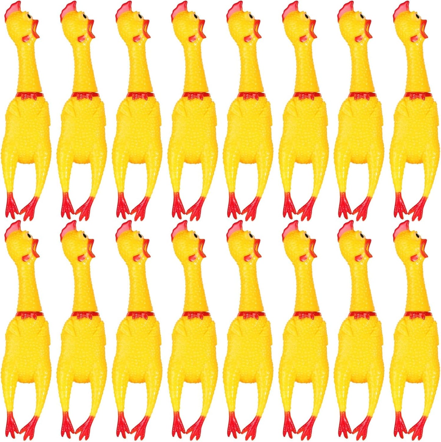 Screaming Chicken Toys Bulk for Pet Chew and Prank Fun
