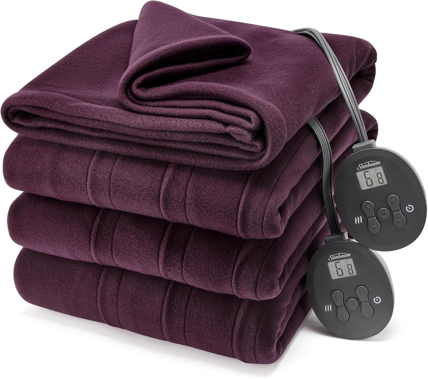 Sunbeam Royal Ultra Fleece Heated Electric Blanket for Comfort