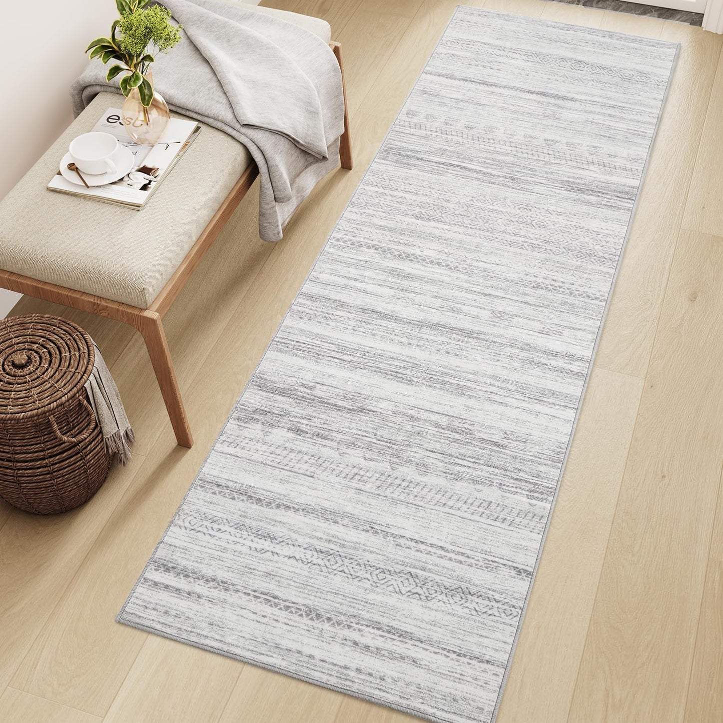 2x6 Runner Rug Machine Washable Non Slip Area Rug for Home