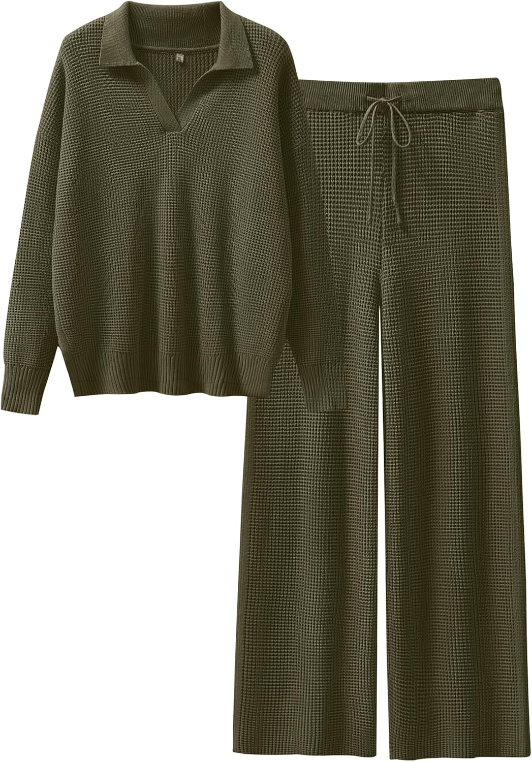 Stylish Women Two Piece Outfits Sweater Sets for Fall Fashion