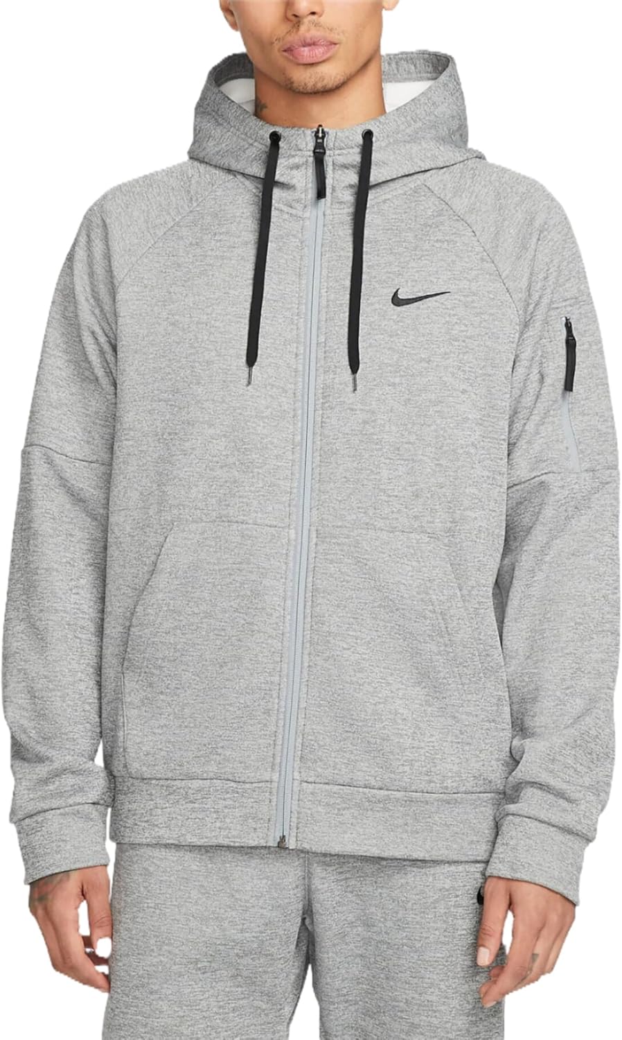 Nike Men's Therma Full-Zip Fitness Top - Stay Warm & Stylish