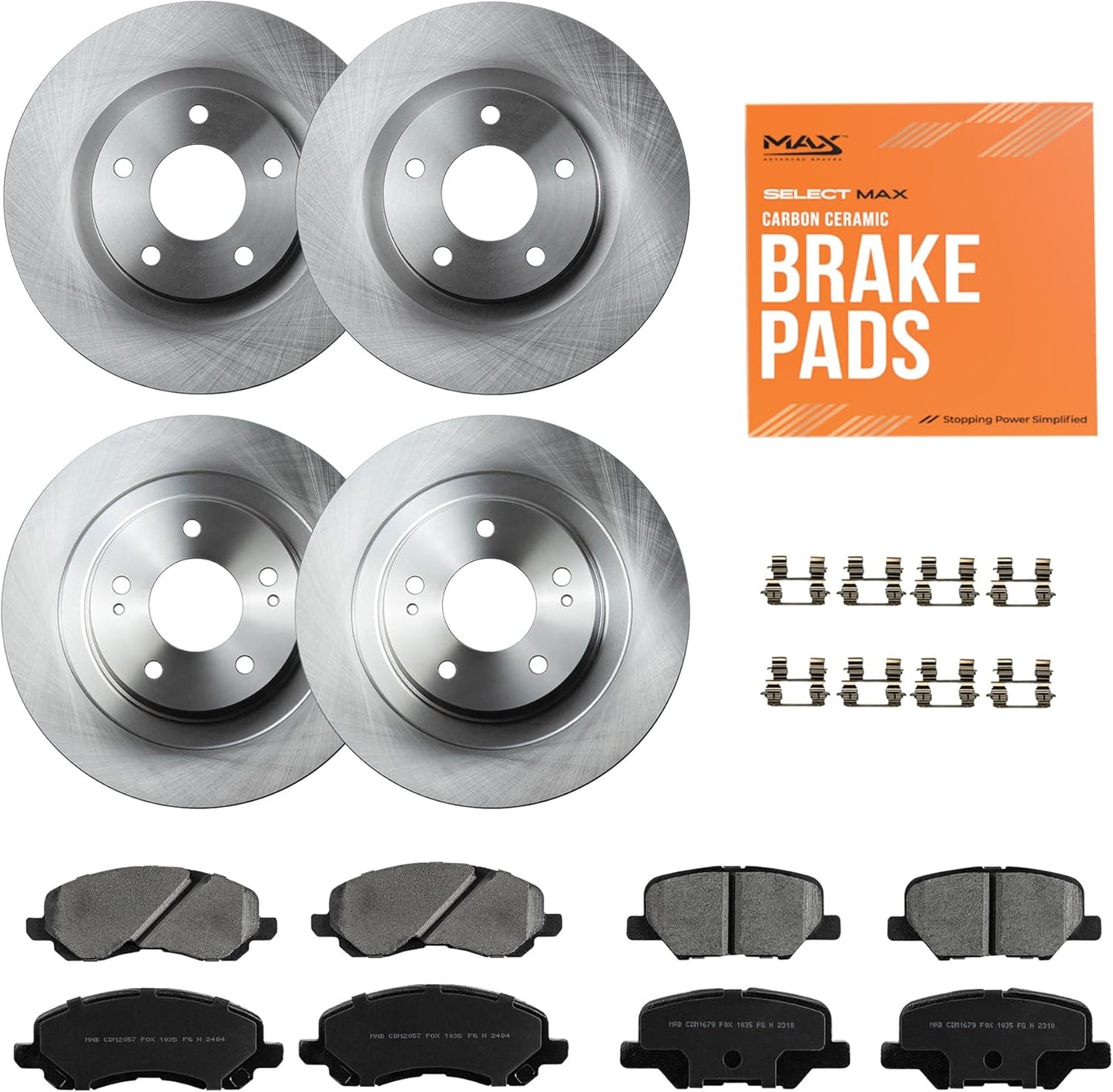Max Advanced Brakes ValueMAX Brake Kit for Mitsubishi Outlander