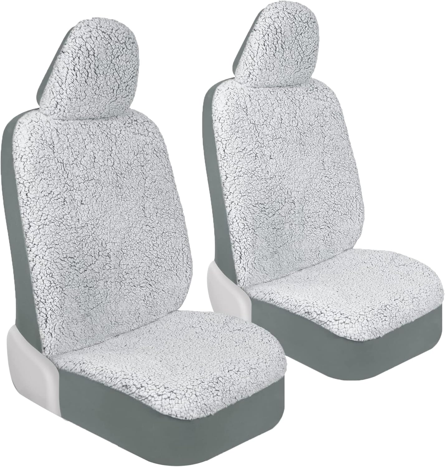 Carbella Plush Sherpa Fleece Seat Covers for Cars and SUVs