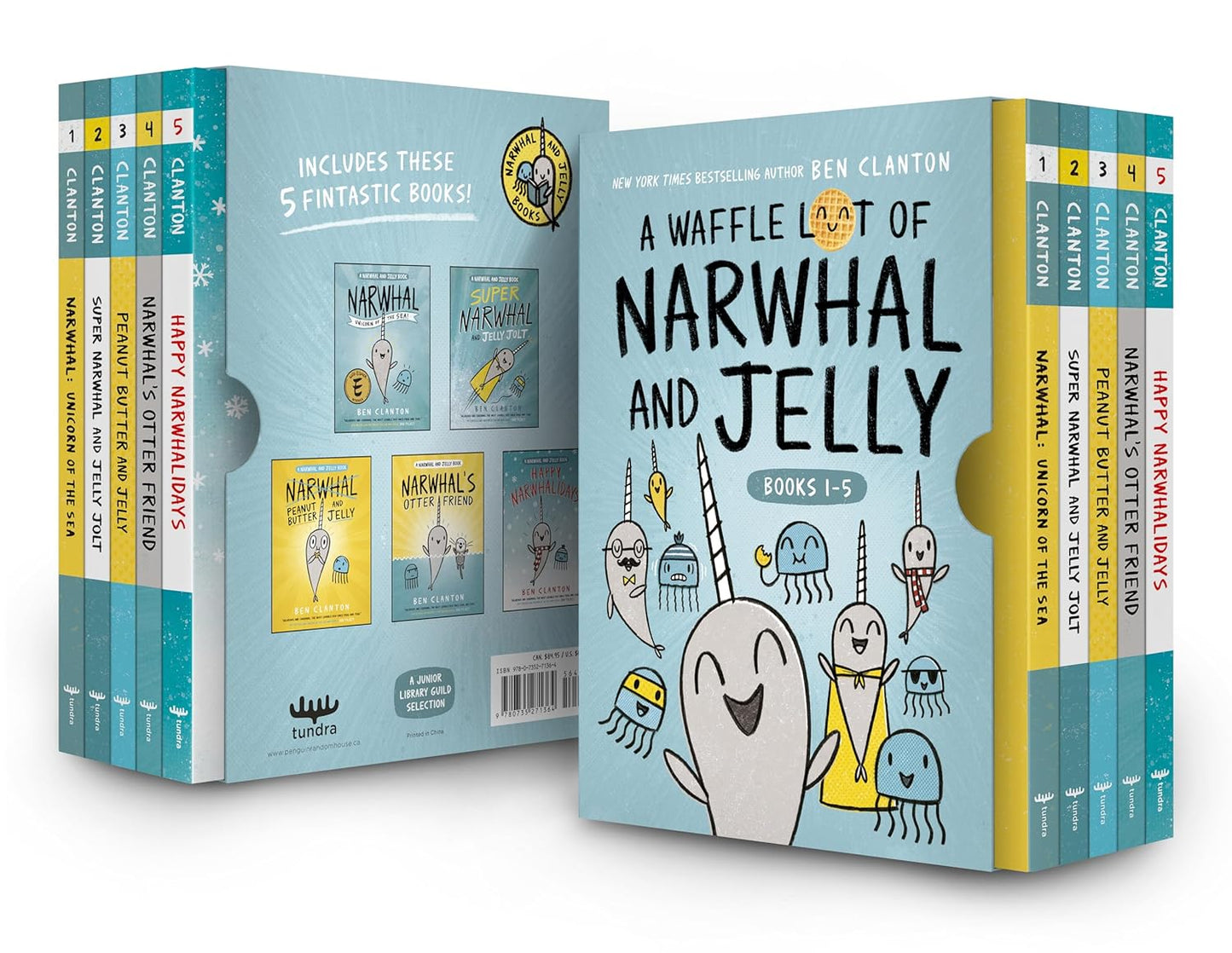 A Waffle Lot of Narwhal and Jelly: A Fun Hardcover Collection
