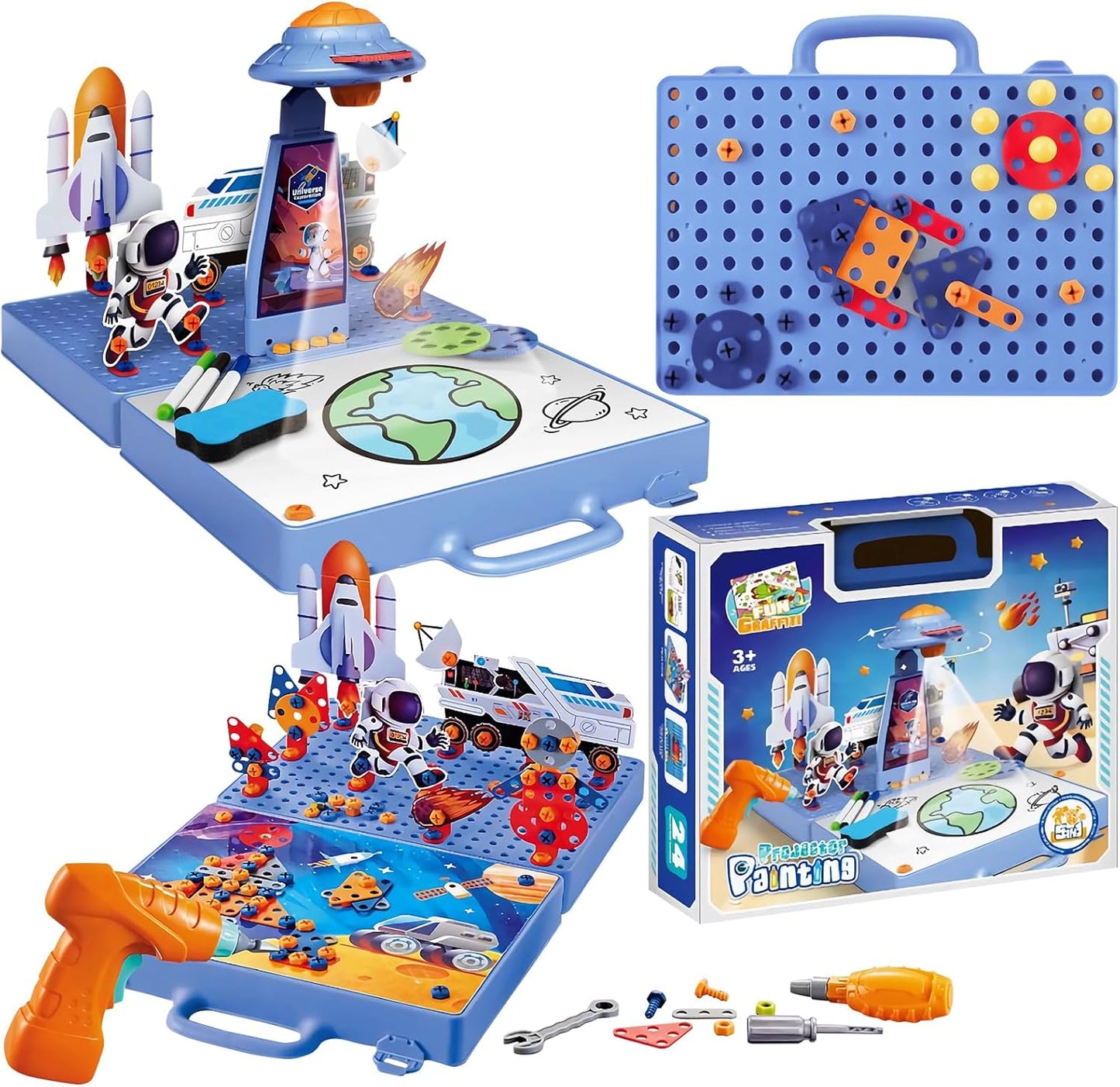 Smart Astronaut Drawing Projector for Kids