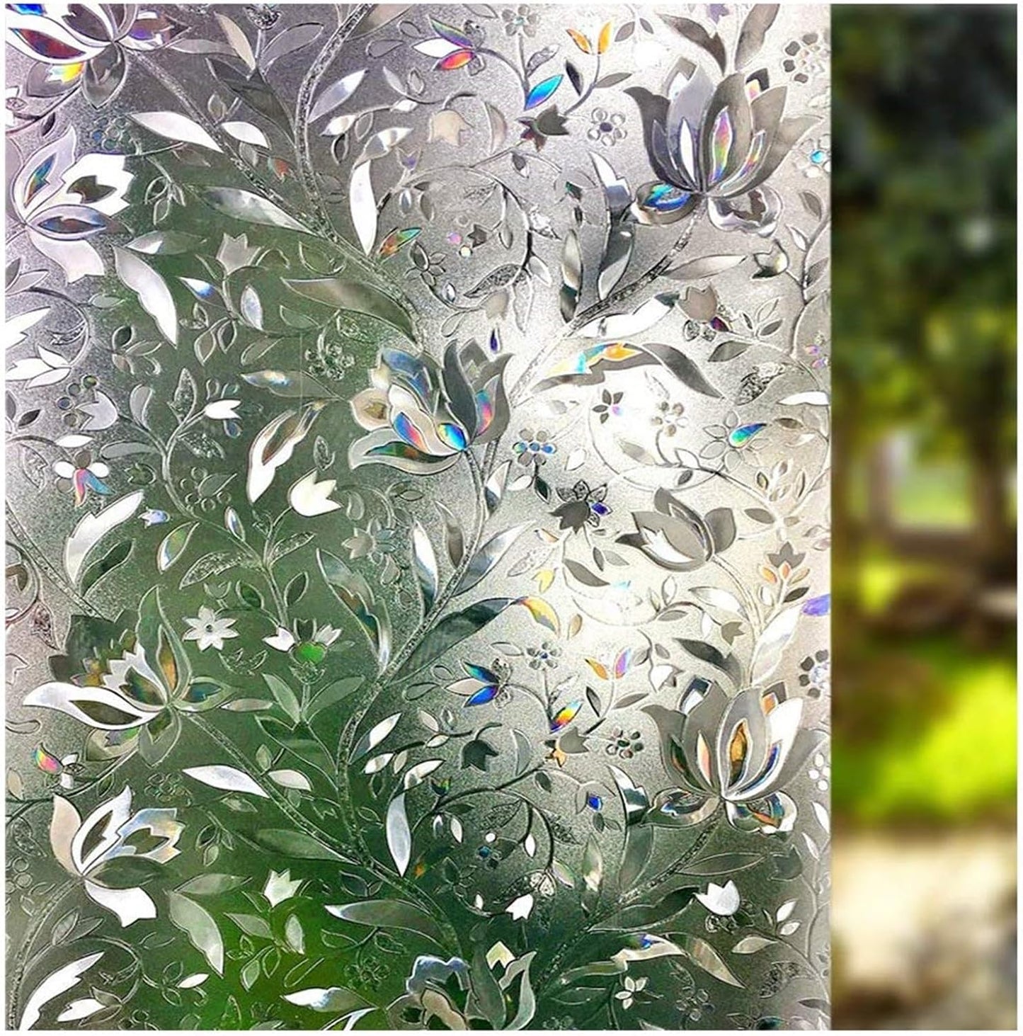 LEMON CLOUD Decorative Window Privacy Film for Home Use