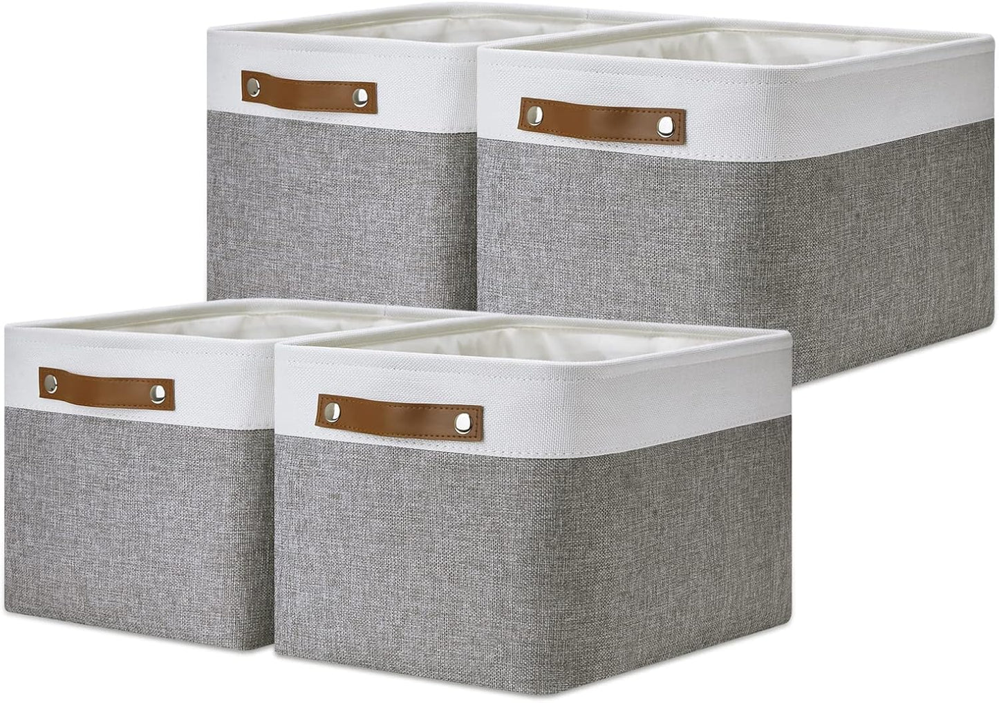 DULLEMELO Fabric Baskets for Storage and Organizing Needs