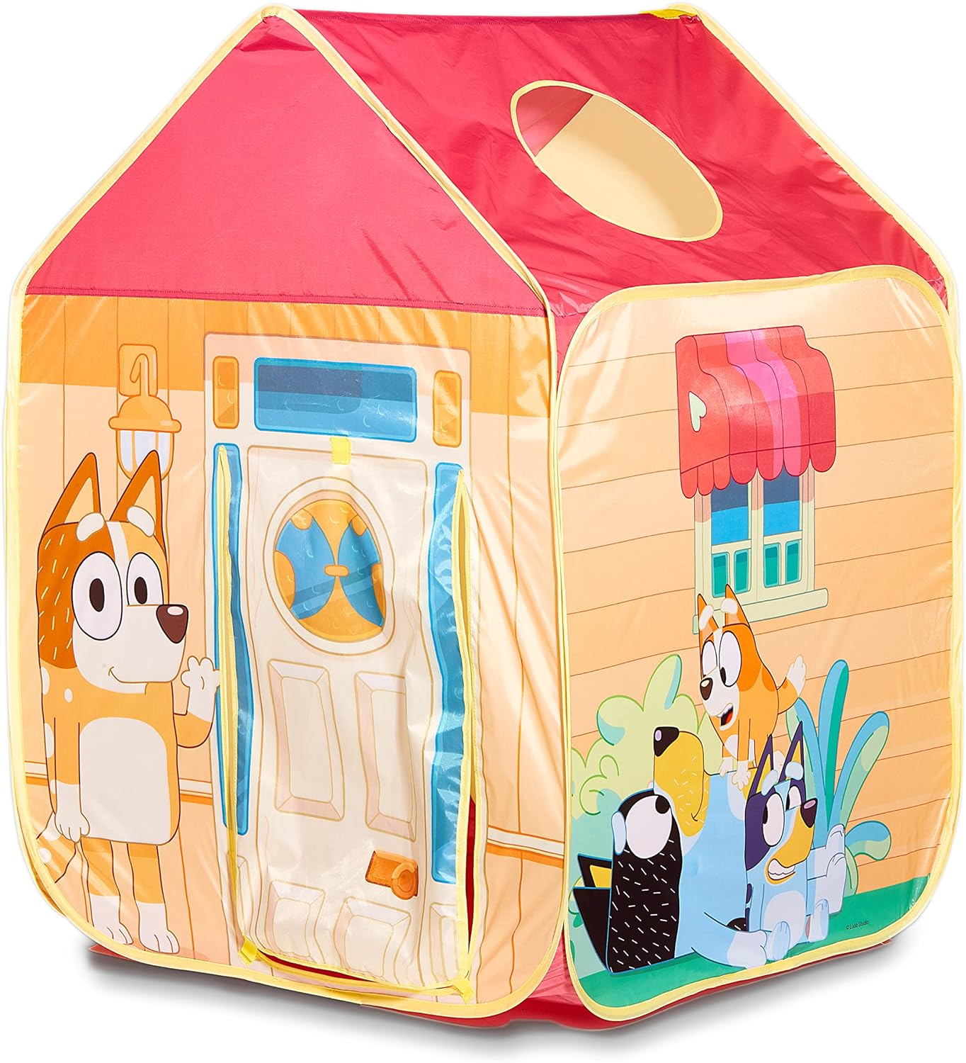 Bluey Pop 'N' Fun Play Tent - Instant Setup, Easy Storage