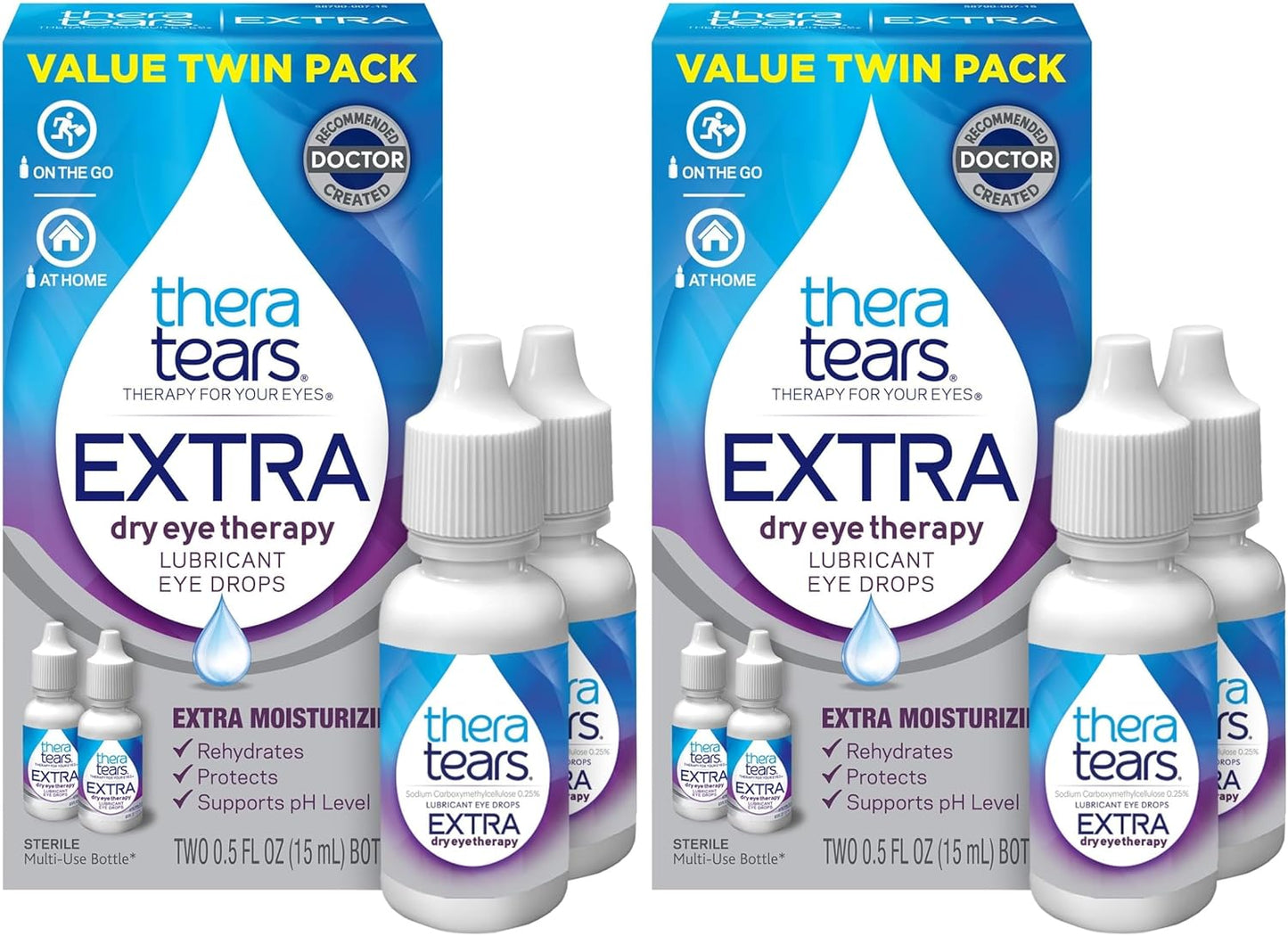 TheraTears Extra Dry Eye Therapy Drops for Ultimate Relief