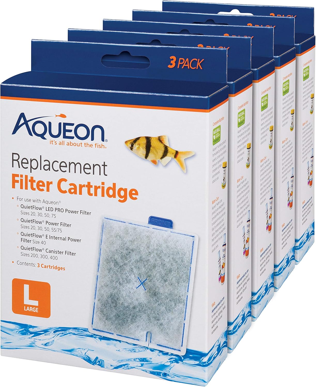 Aqueon Replacement Filter Cartridges for Optimal Aquarium Health