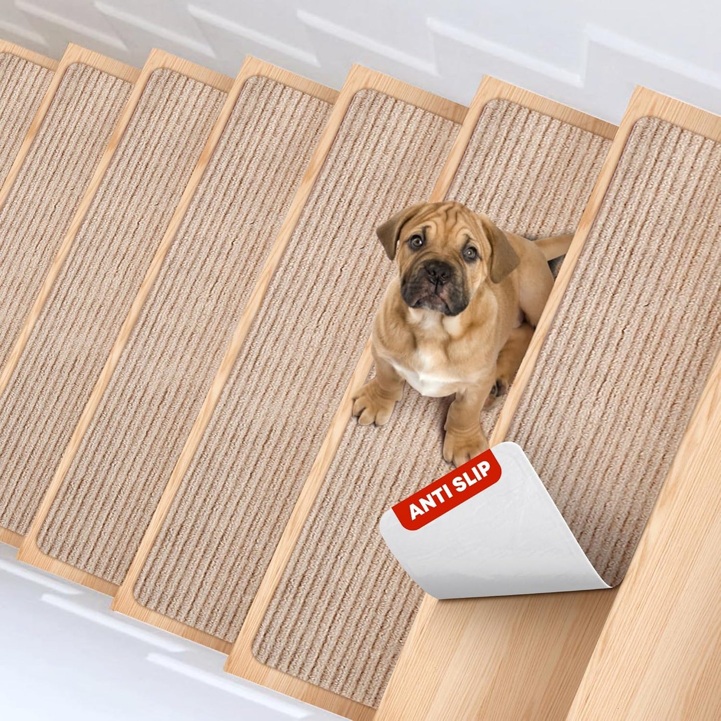 Non-Slip Carpet Stair Treads for Safety and Comfort at Home