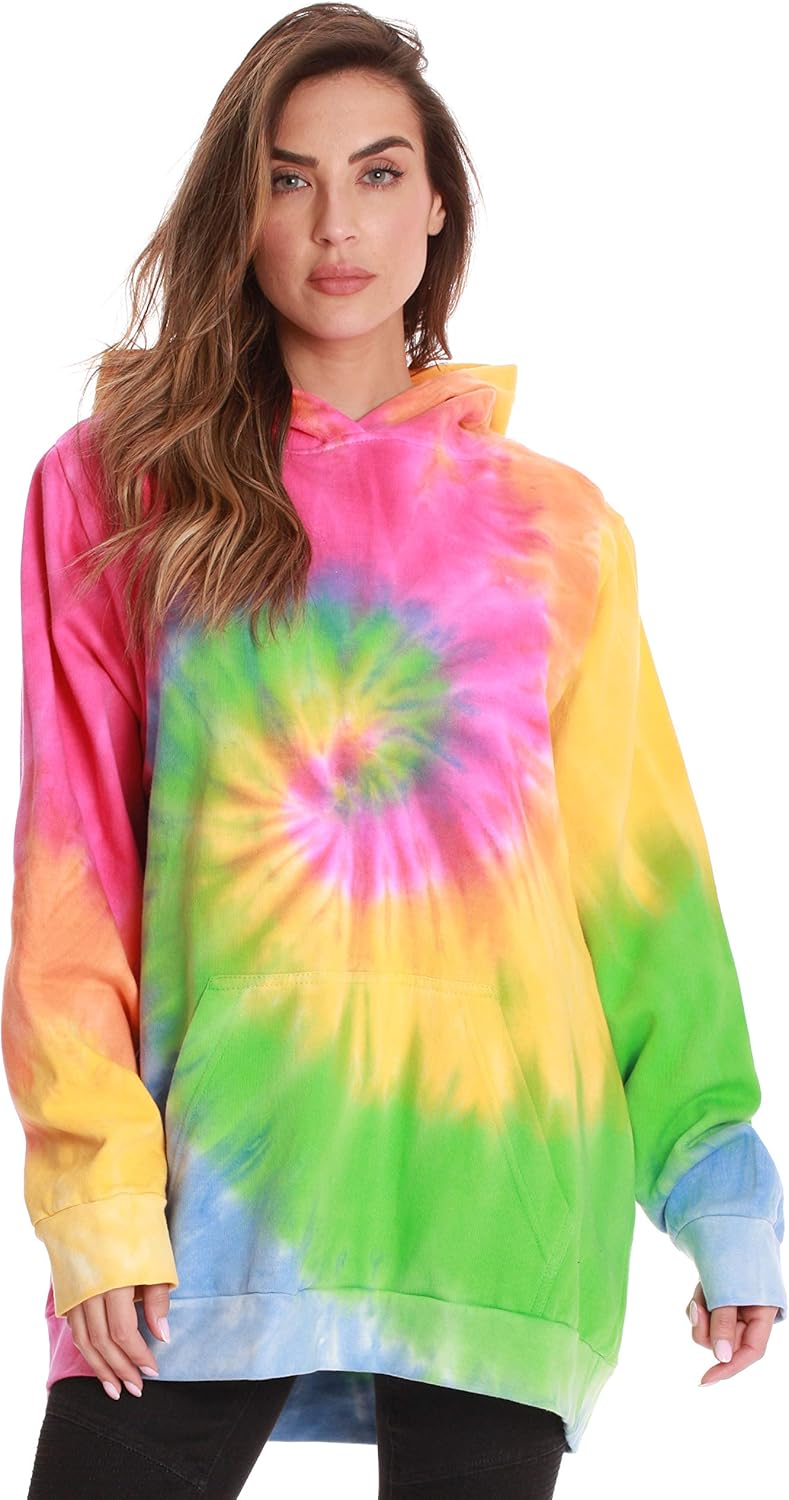 #followme Tie Dye Hoodie- Unisex Fleece Sweatshirt