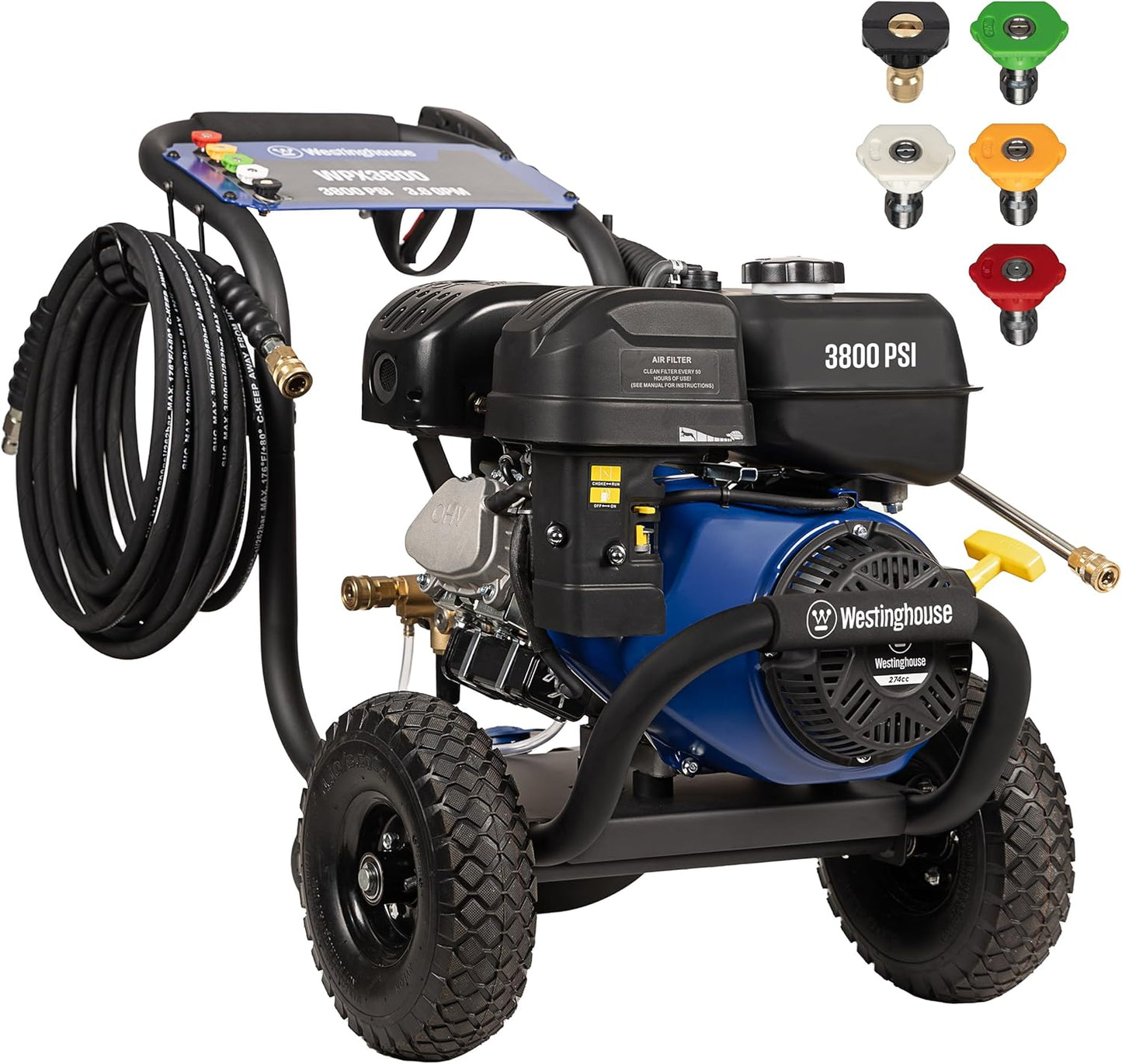 Westinghouse WPX3800 Gas Pressure Washer for Powerful Cleaning