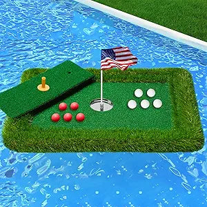 Floating Golf Green for Pool - Perfect Golf Gift for Golfers
