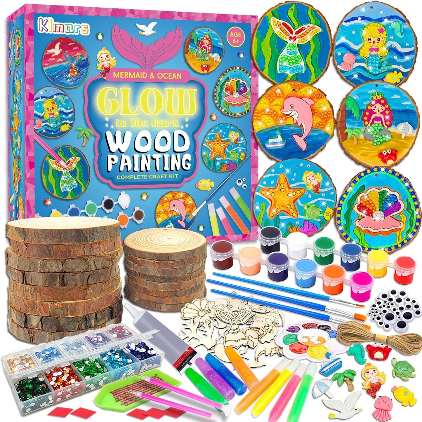 Mermaid Glow Painting Kit