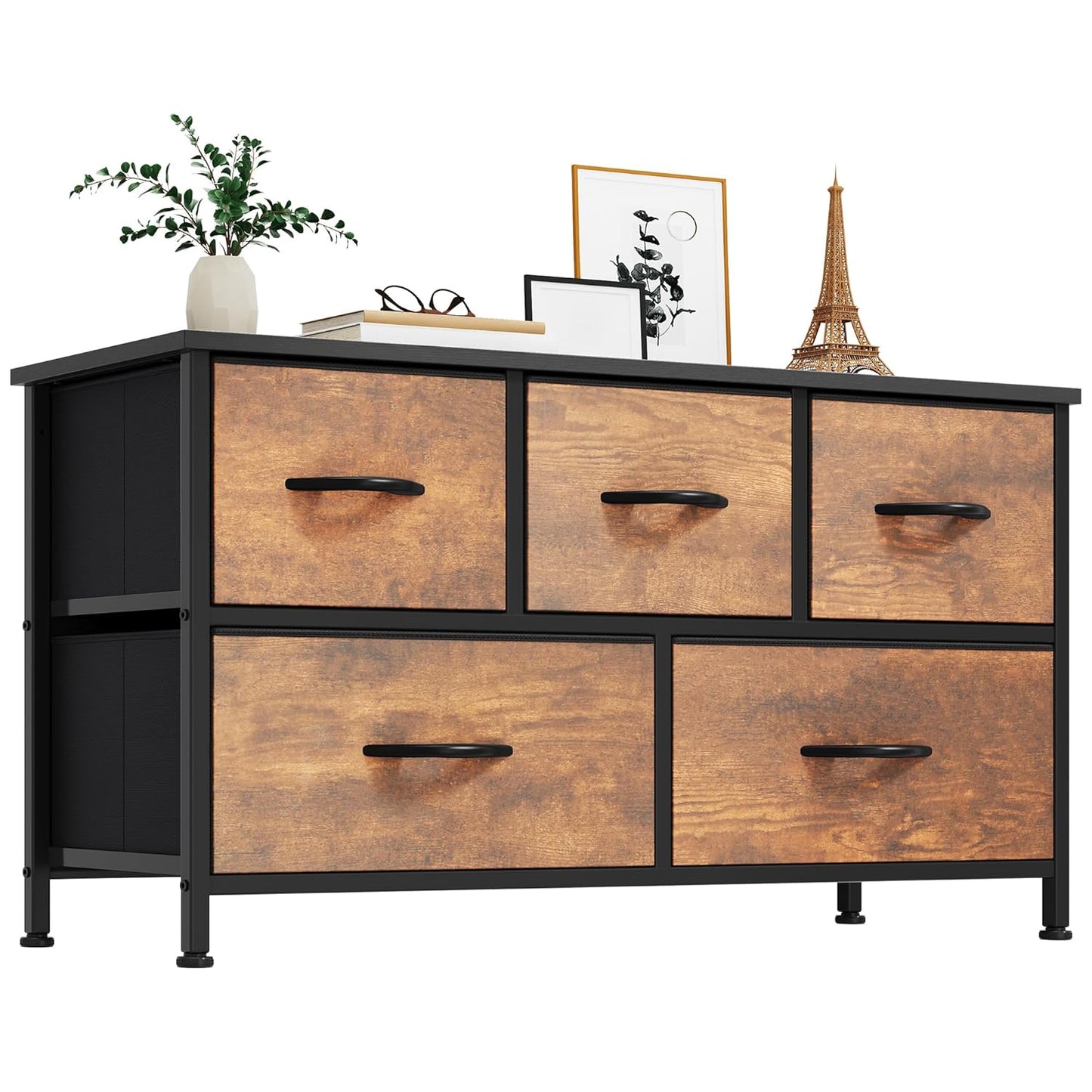 YITAHOME Dresser with 5 Drawers - Stylish Fabric Storage Unit