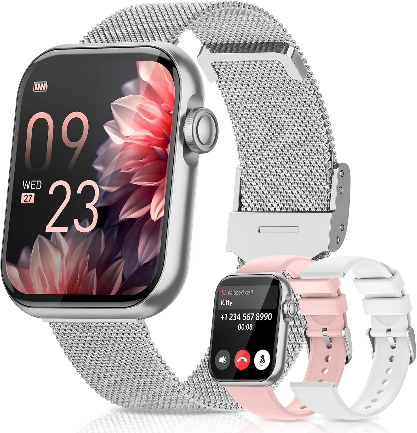 AKUMAKA Smartwatch: Stay Connected & Healthy!