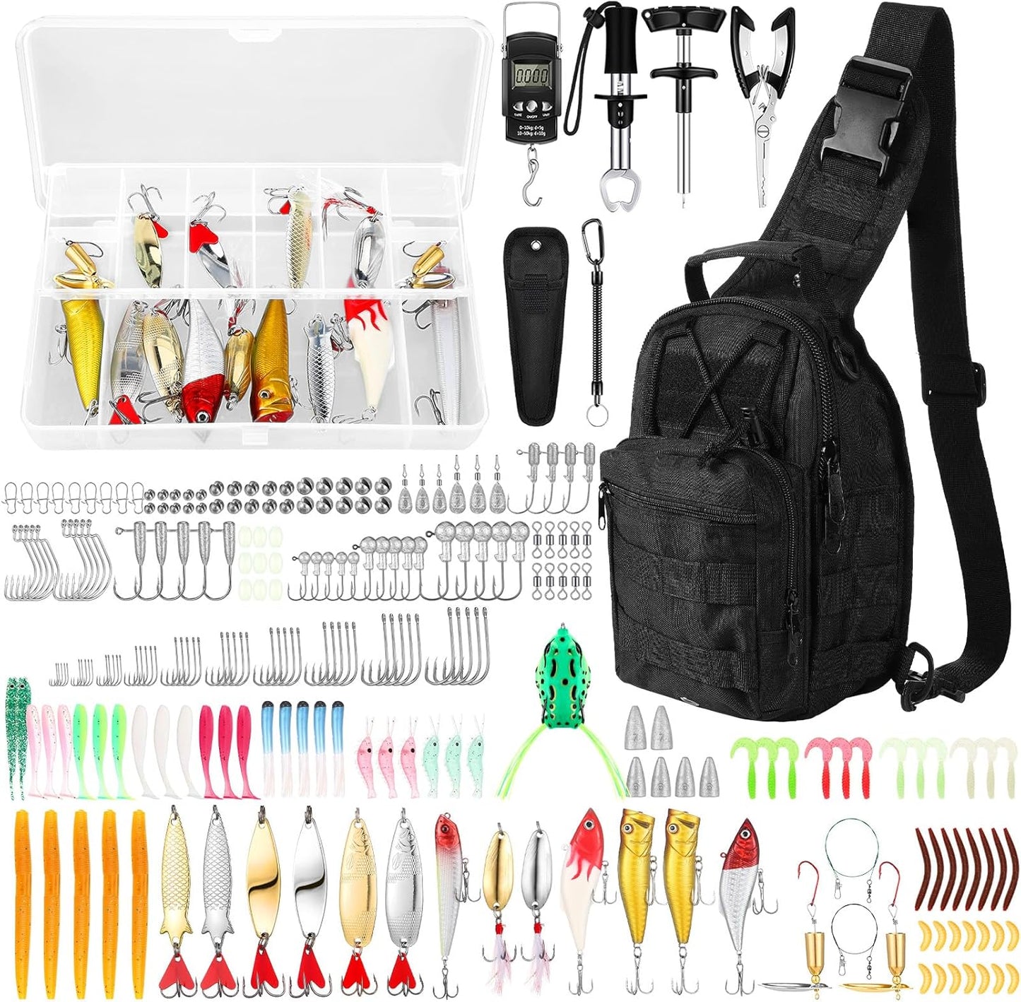 393-Pc Fishing Tool Kit for Ultimate Outdoor Adventures