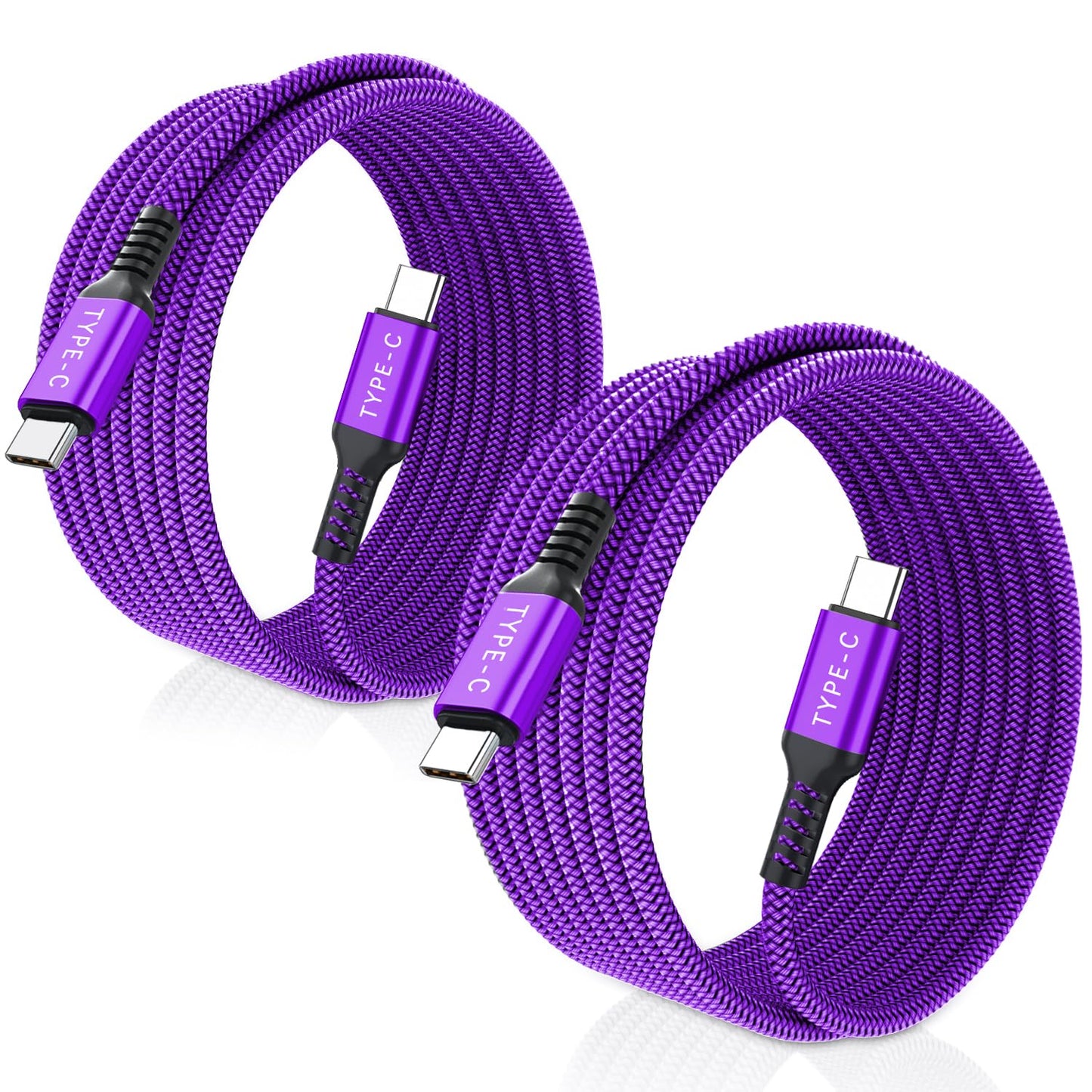 Fast 100W Charging Cable for iPhone, iPad, MacBook, Samsung